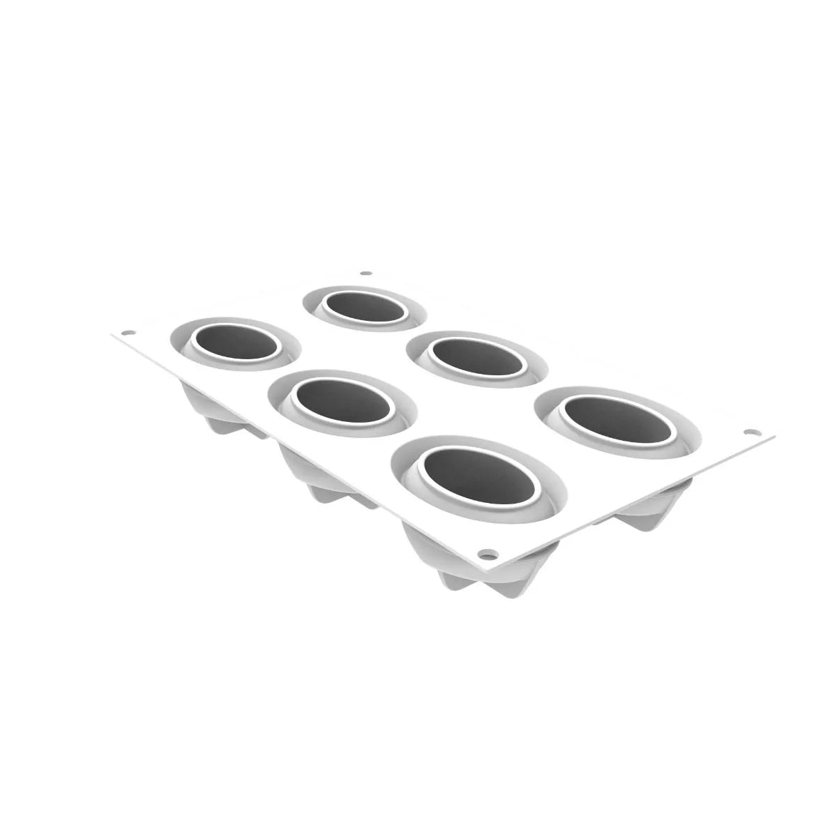 Silikomart Nebula 85 Silicone Mold - 6 Cavity Galaxy Space Themed Baking Forms for Cakes, Cupcakes & Chocolate | Perfect for Birthday Parties, Space-Themed Events & DIY Desserts