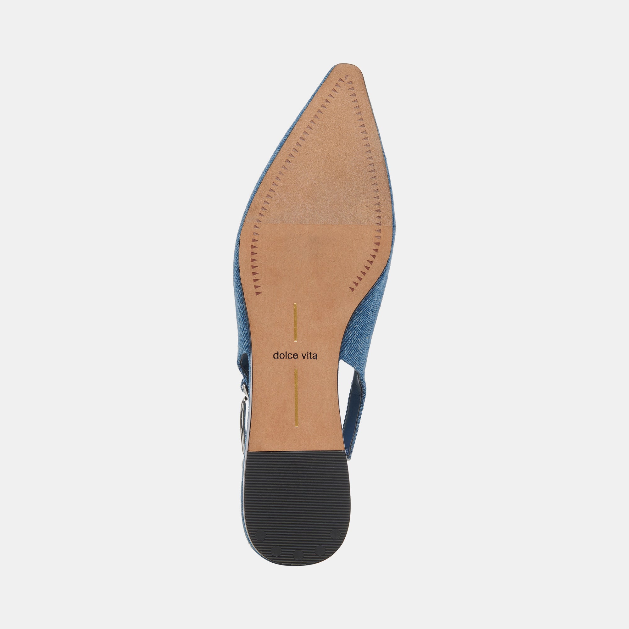 ELLEY Women's Blue Denim Flats - Comfortable Casual Shoes for Everyday Wear, Walking & Office Use