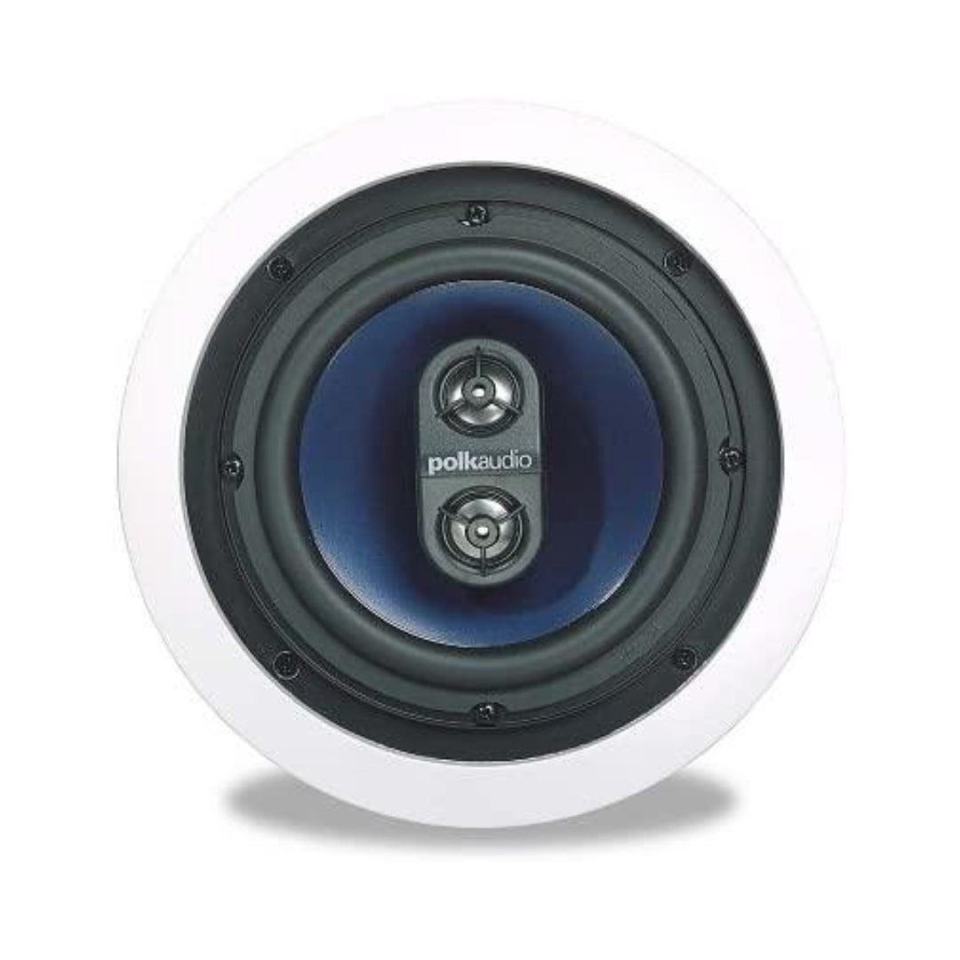 Polk Audio RC6S 6.5-Inch In-Ceiling Stereo Speaker - Premium Sound for Home Theater & Surround Sound Systems | Perfect for Living Rooms, Bedrooms & Home Entertainment Spaces