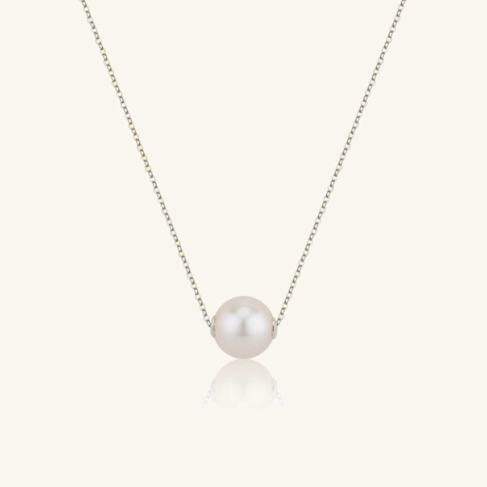 Lulu Tong AAA Grade Pearl Pendant Necklace for Women - Elegant White Pearl Jewelry Gift for Birthday, Anniversary & Special Occasions