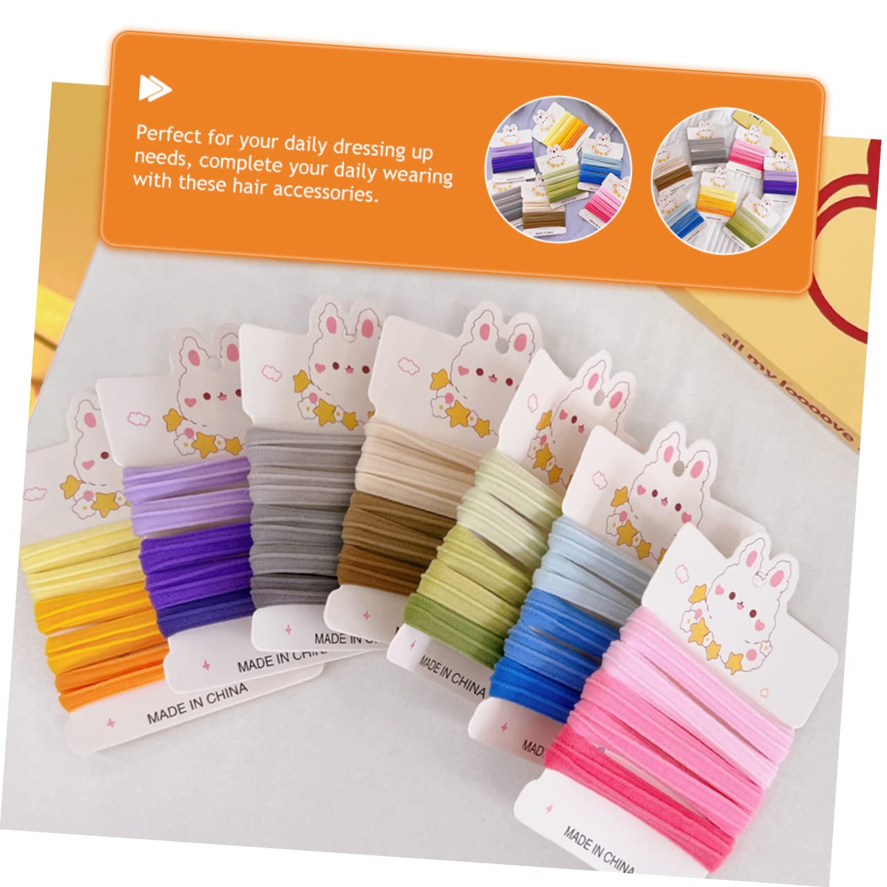 Baluue 175 Pcs Baby Hair Ties - Soft Rubber Band Hair Accessories for Girls & Toddlers - Perfect for Daily Use & Gifts