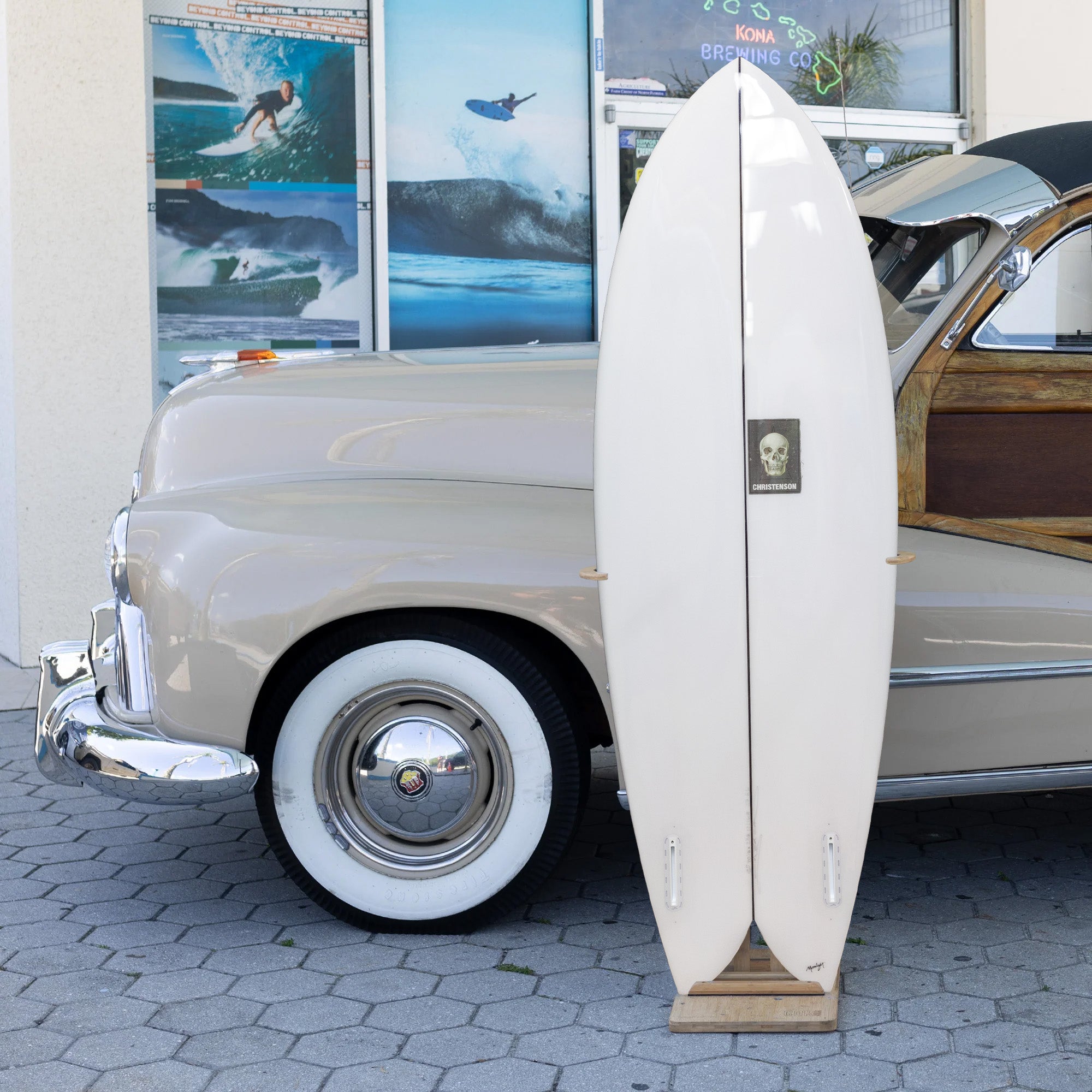 Christenson Acid Phish 5'5 Surfboard with Futures Fins - High-Performance Shortboard for Waves & Beach Fun