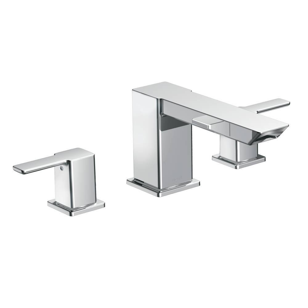 90 Degree Roman Tub Faucet Trim in Chrome - TS903 by Moen - Perfect for Bathroom Renovation and Luxury Spa Experience