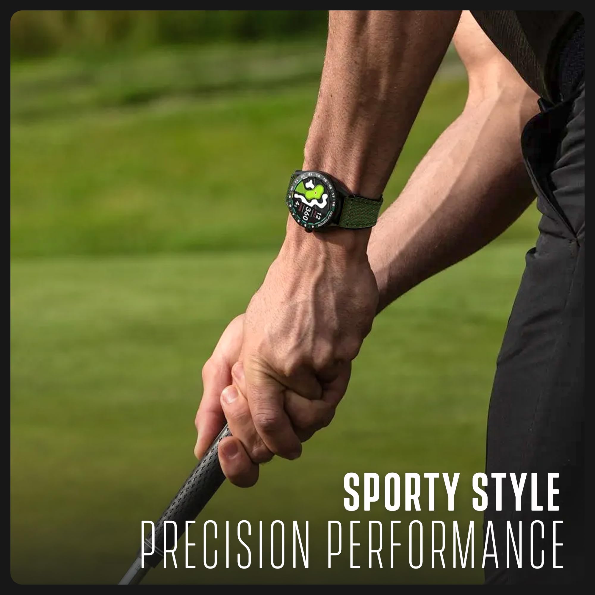 Durable Alpine Cordura Fabric Watch Band with Quick Release - Water Resistant Leather Lining Strap for Men & Women - Compatible with Regular & Smart Watches - Perfect for Outdoor Activities, Workouts, and Daily Wear