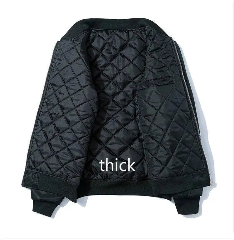 Zen Master Bomber Jacket - Stylish Men's Vintage Flight Jacket with Warm Fleece Lining | Perfect for Streetwear, Casual Outfits & Winter Fashion