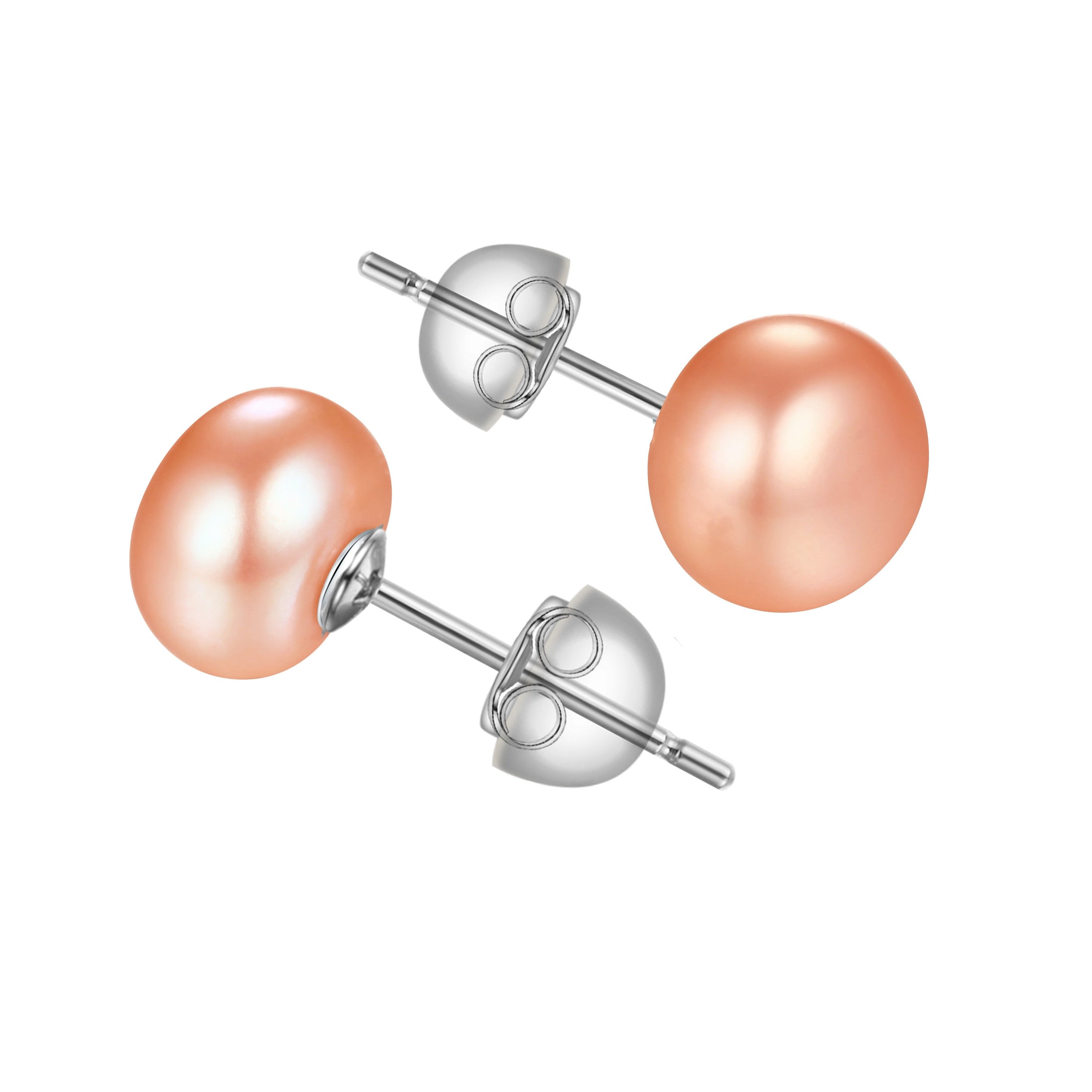 Natural Freshwater Pearl Stud Earrings for Women - Classic & Elegant Jewelry Gift for Birthday, Anniversary, Wedding | Perfect for Daily Wear, Office & Special Occasions