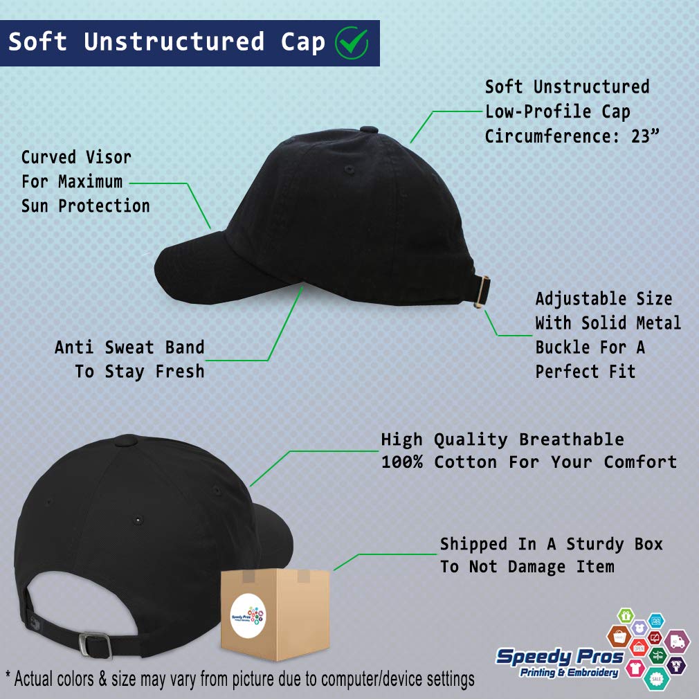 Speedy Pros Soft Baseball Cap - Adjustable Dad Hat for Men & Women, Cute Easter Egg Design, Perfect for Newborn Photo Props & Holiday Celebrations