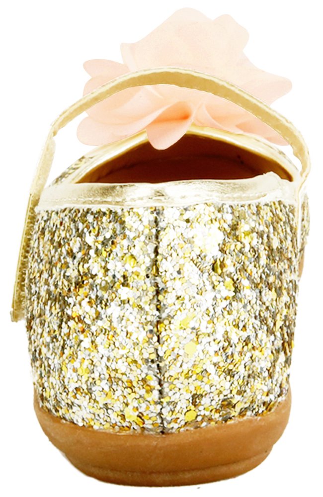 The Doll Maker Glitter Flat Shoes - Sparkly Comfortable Ballet Flats for Women | Perfect for Parties, Weddings & Everyday Wear