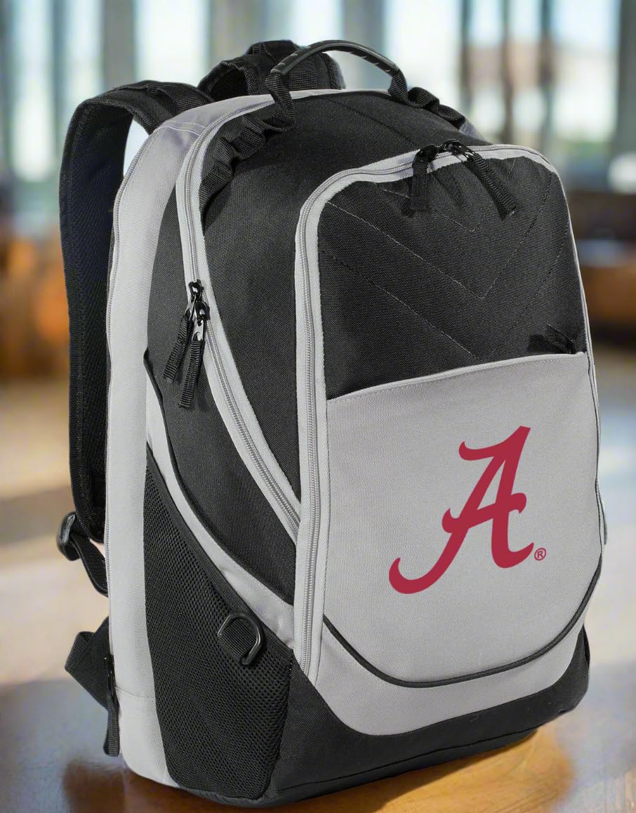 Alabama Crimson Tide Laptop Backpack for College Students - Durable 15.6