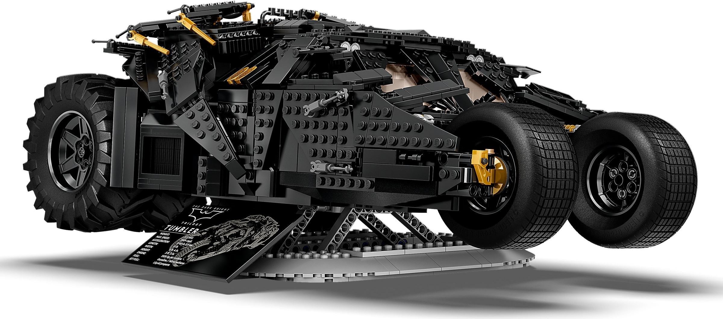 LEGO 76240 Batmobile Tumbler Building Set - Batman Movie Collectible Toy for Adults & Kids - Perfect for Display & Play - Slight Box Damage (Great Gift for DC Fans)