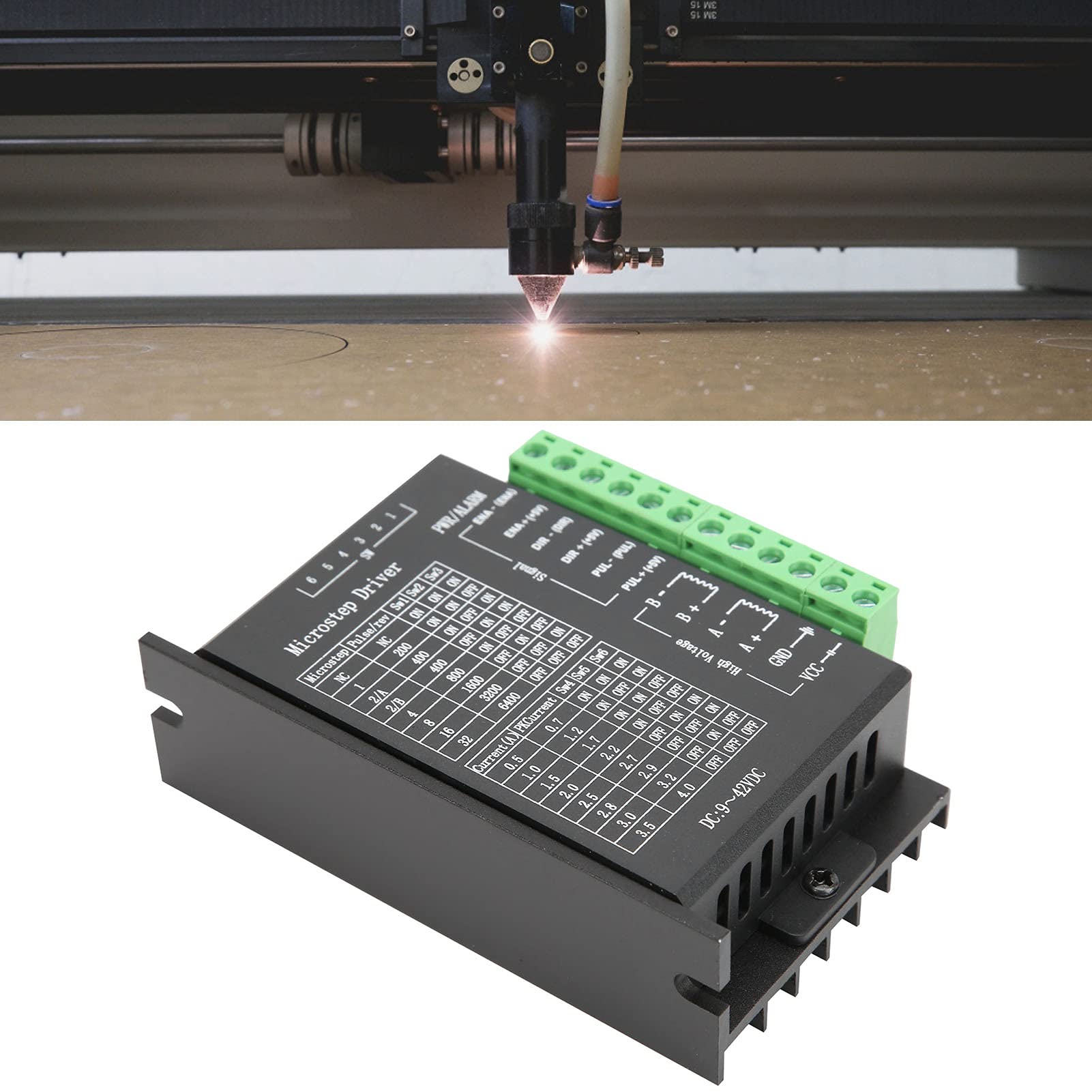 TB6600 CNC Motor Limit Switch Controller Shield Kit for 3D Printers & Industrial CNC Machines - 6.35mm Pisa Leaning Tower Style | Perfect for DIY CNC Projects, Woodworking & Metal Fabrication