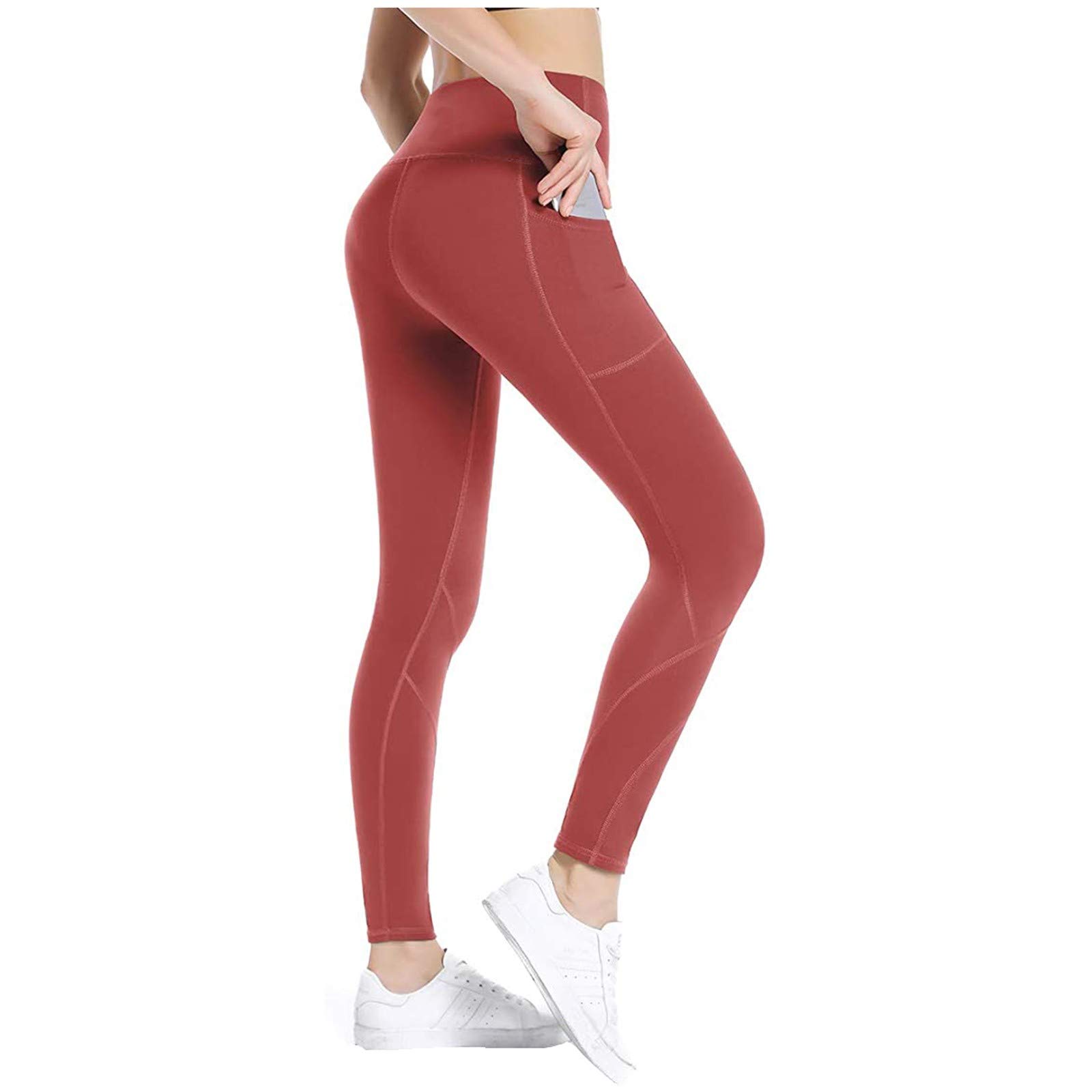 **MOKINGTOP Women's High Waist Plus Size Leggings - Soft Stretchy Yoga Pants with Butterfly Print for Gym, Workout & Casual Wear**