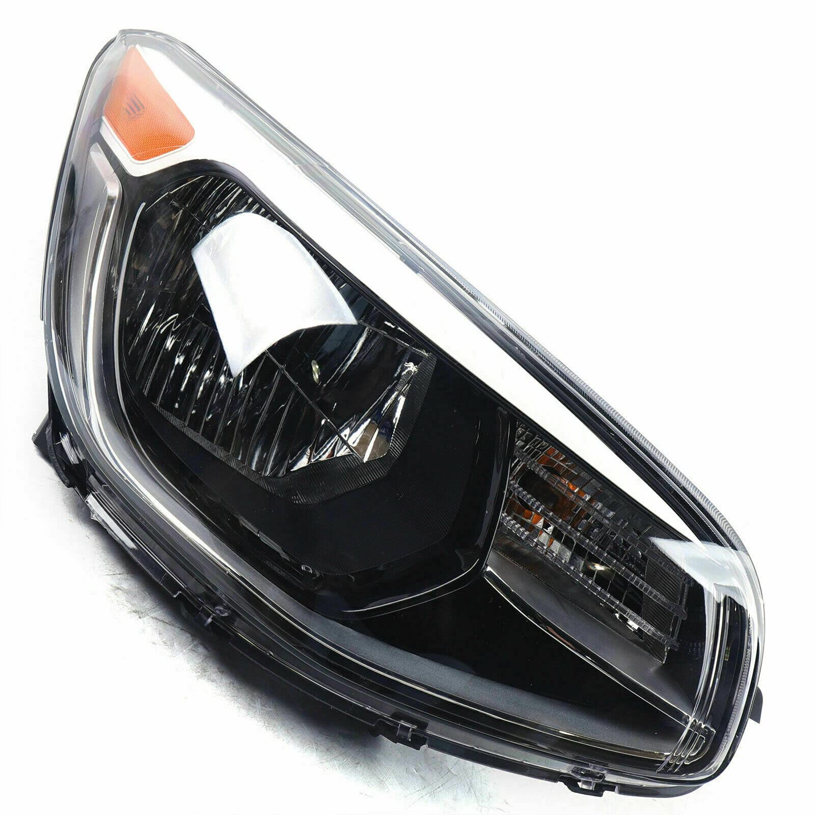 2014-2019 Kia Soul Right Passenger Side Halogen Projector Headlight Assembly Replacement - Clear Lens for Improved Night Visibility | Perfect for City Driving & Road Trips