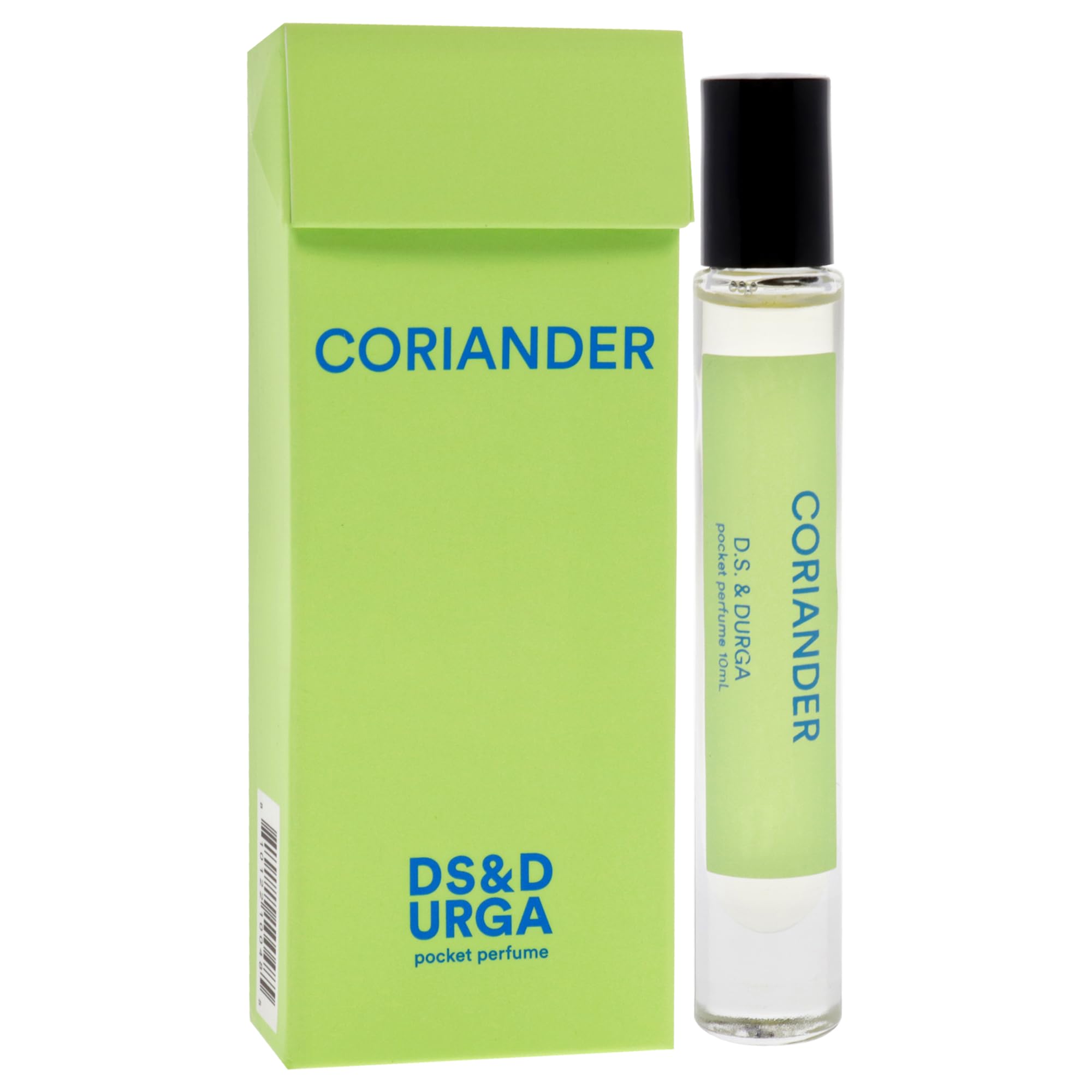 DS & Durga Coriander Eau de Parfum for Women - 0.3 oz Travel-Size Perfume Spray | Fresh Herbal Scent for Everyday Wear, Date Nights & Special Occasions