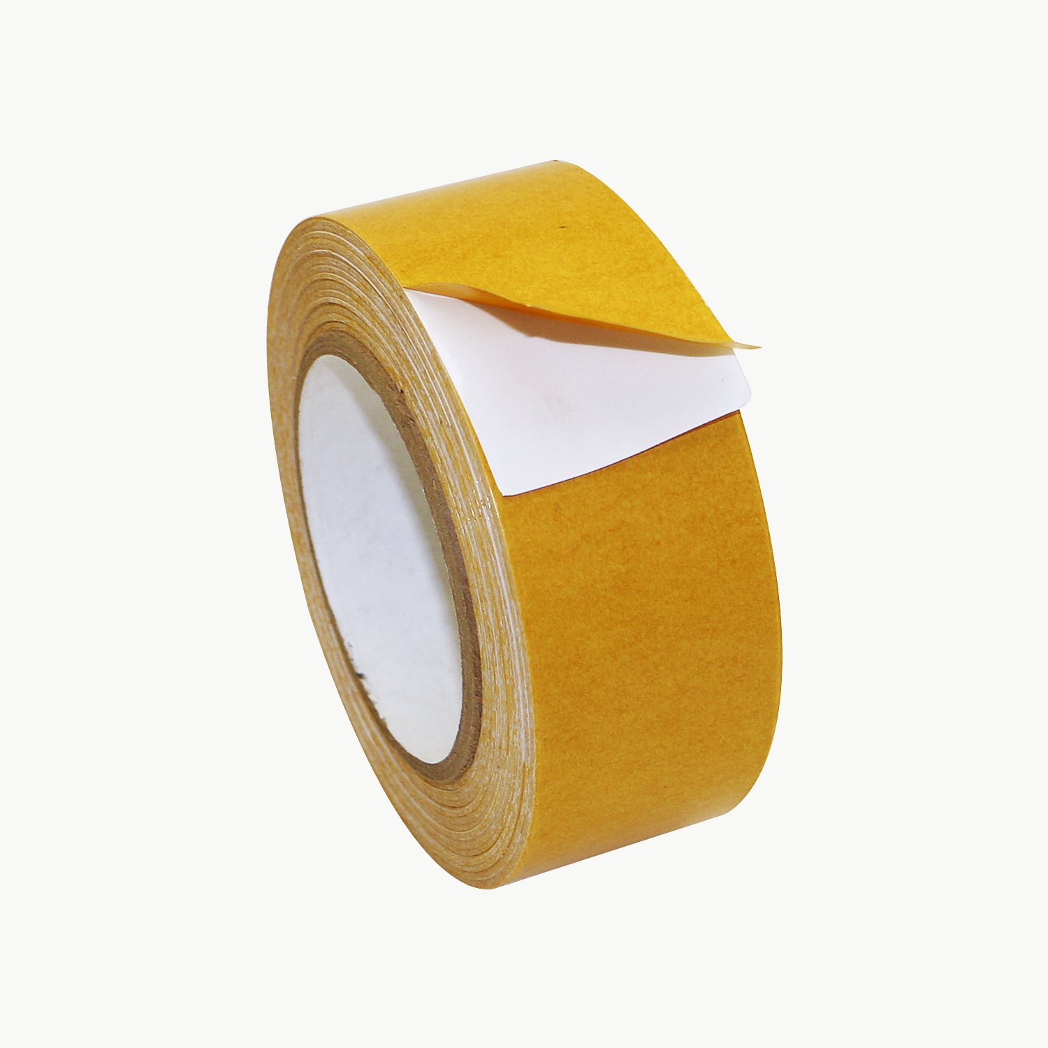 JVCC Double-Sided PVC Film Tape (DC-4414W) - 1.5 Inch x 36 Yards White - Strong Adhesive for Crafts, DIY Projects & Home Repairs