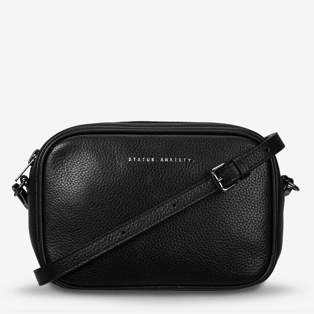 Status Anxiety Plunder Bag - Stylish Black Crossbody Bag for Women | Perfect for Work, Travel & Everyday Use