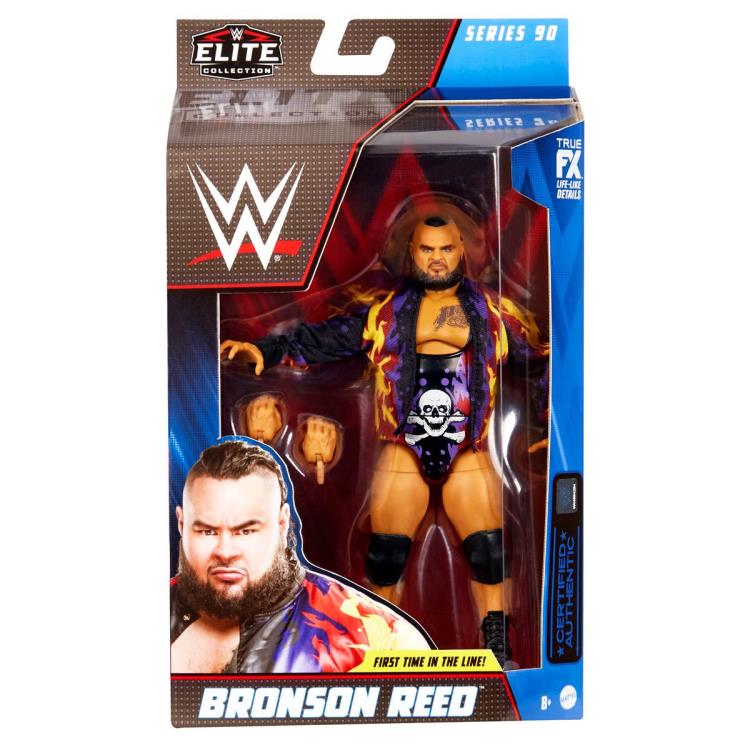 WWE Elite Collection Series 90 Bronson Reed Action Figure - Authentic Wrestling Toy for Collectors & Kids - Perfect for Play Battles, Display & WWE Fan Gifts