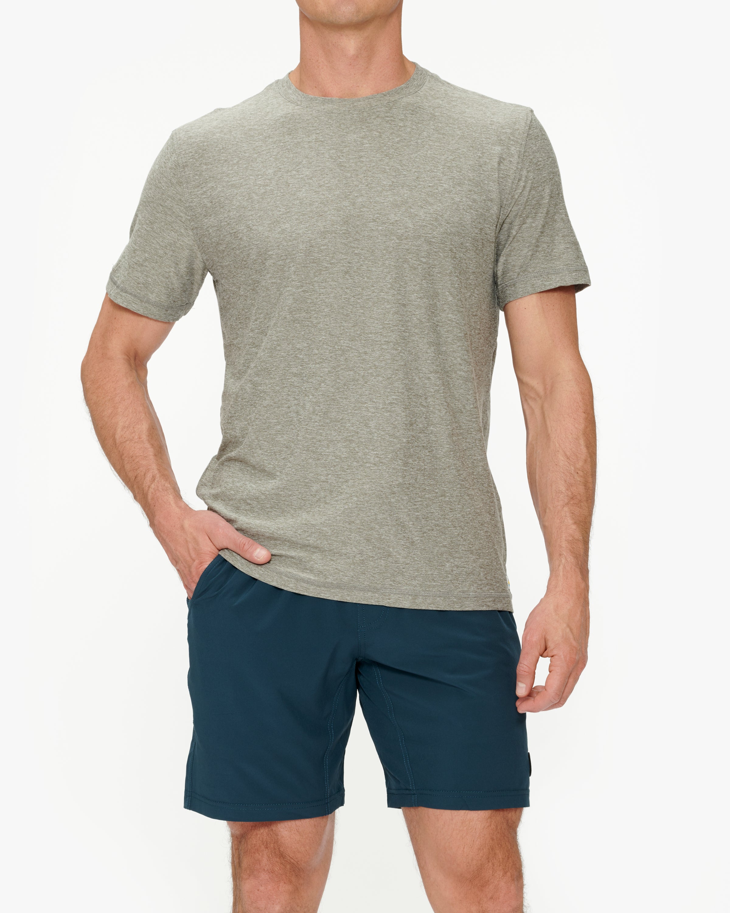 Vuori Strato Tech Tee - Men's Performance T-Shirt for Running, Gym & Outdoor Activities | Moisture-Wicking & Breathable Activewear