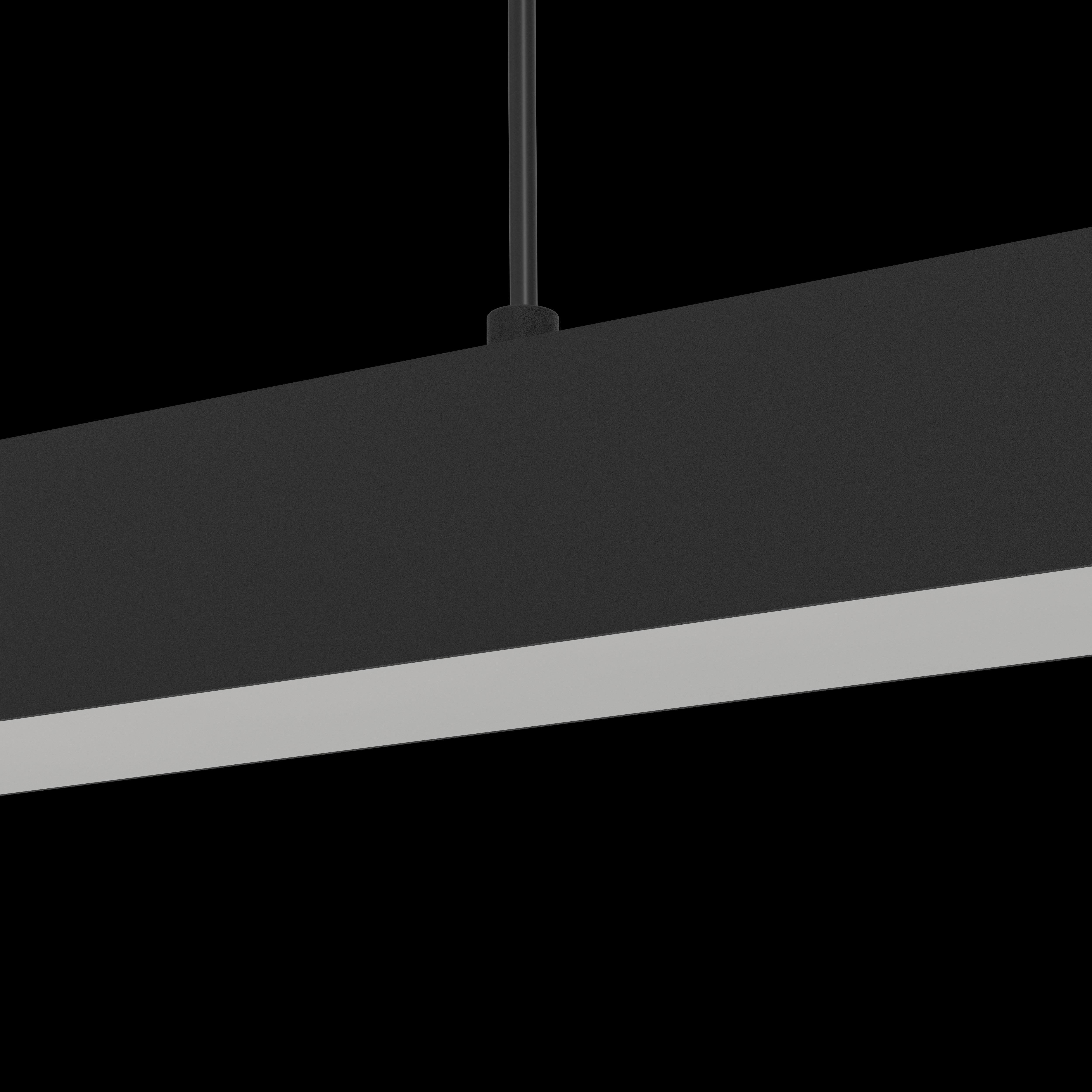 Eglo Connect Simolaris Z Smart LED Black Ceiling Pendant Light - Modern Dimmable Hanging Fixture for Living Room, Kitchen & Dining Areas