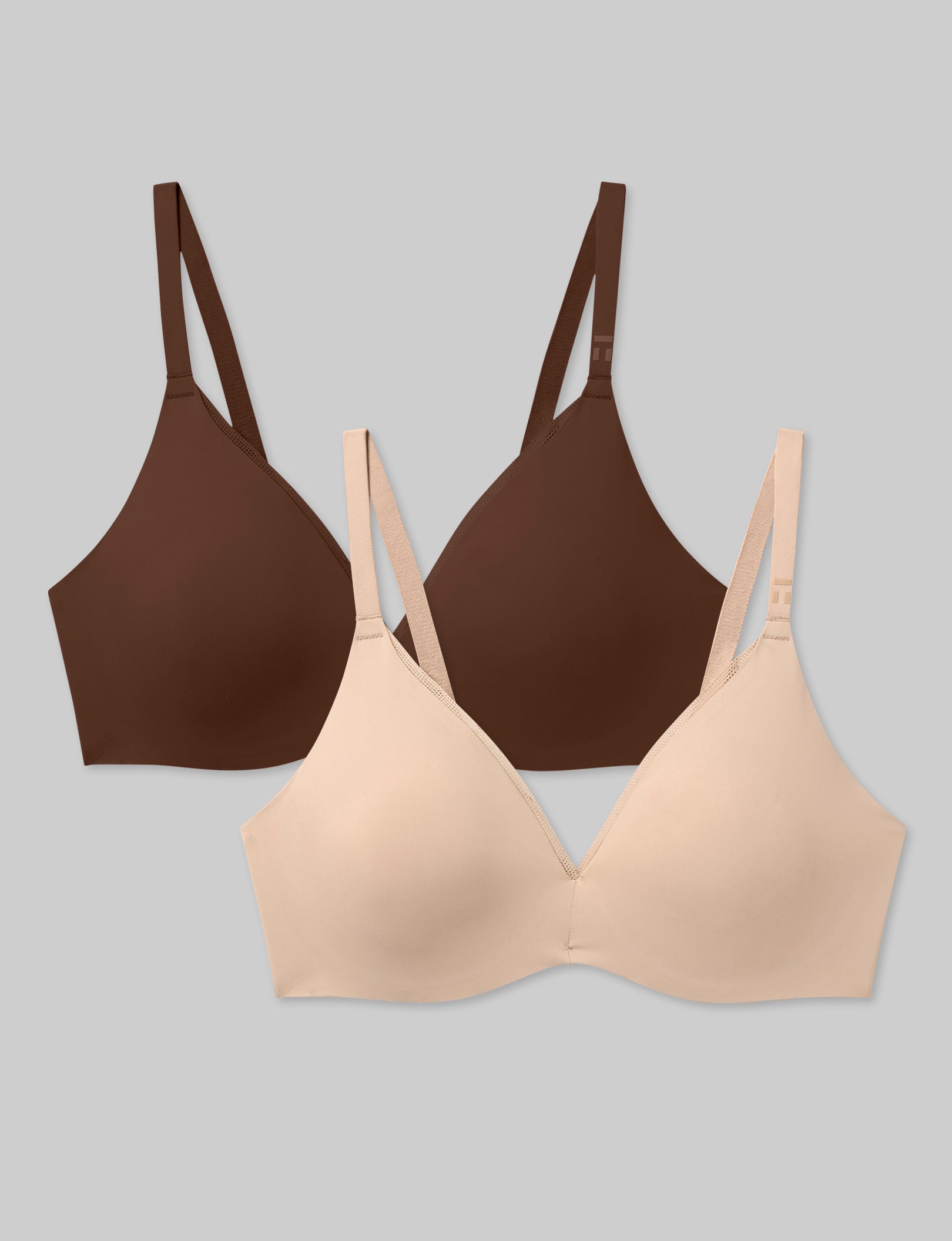 Women's Air Plunge Bra Set (2 Pack) - Comfortable & Supportive Lingerie for Everyday Wear, Workout & Special Occasions