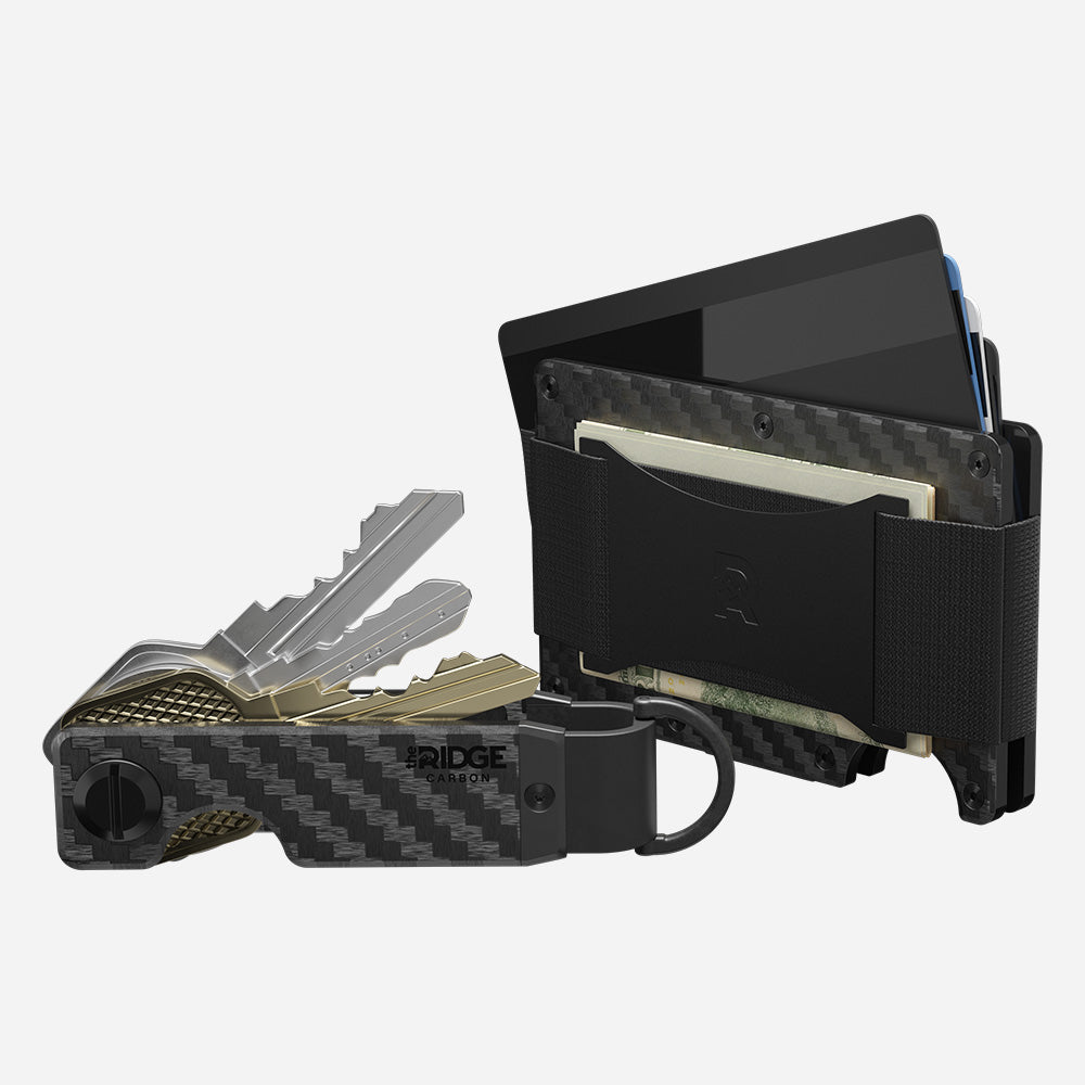 Premium Carbon Fiber 3K MagSafe Daily Driver Kit - Durable Phone Accessories for Commuting, Travel & Work