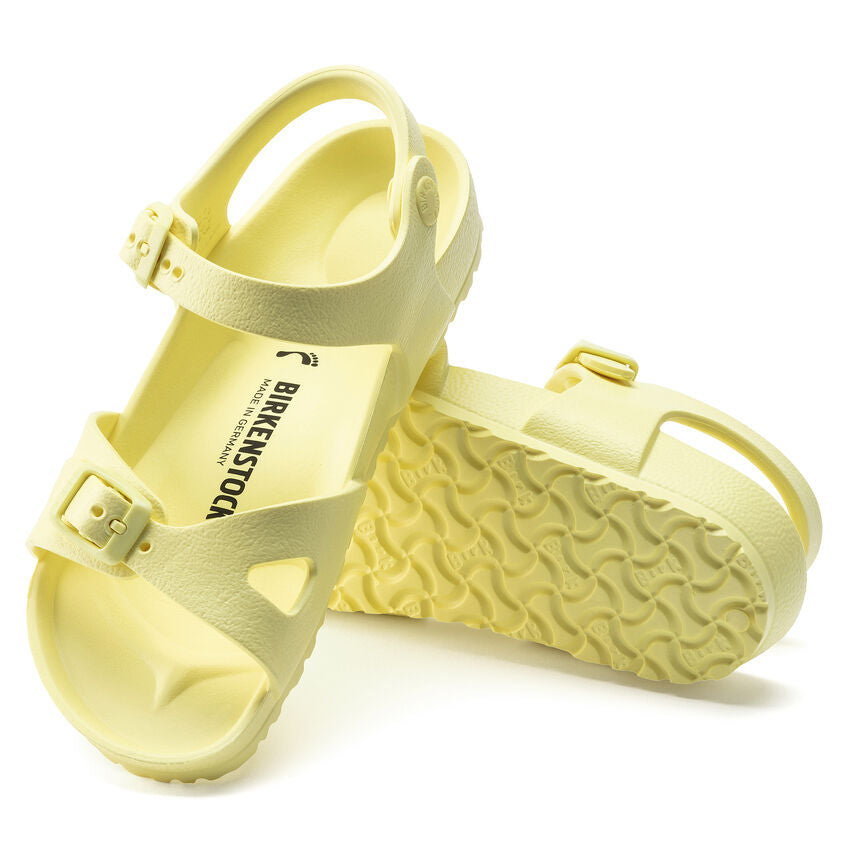 Birkenstock Kid's Rio Essentials EVA Sandals in Popcorn - Lightweight & Comfortable for Beach, Pool & Summer Outdoor Activities