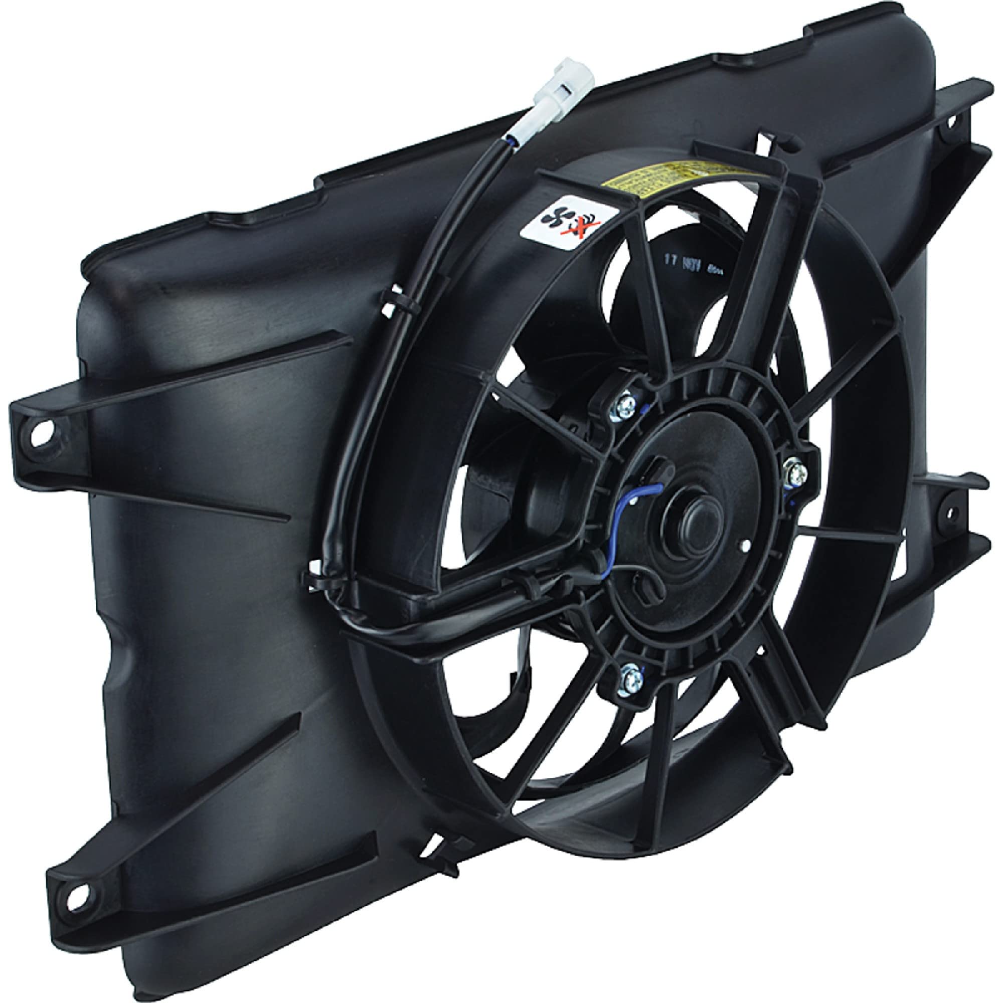 Total Power Parts 435-58010 Radiator Fan Replacement for Yamaha UTV Wolverine & Viking VI (2015-2019) | Heavy-Duty Cooling System | Perfect for Off-Road Adventures & Extreme Terrain