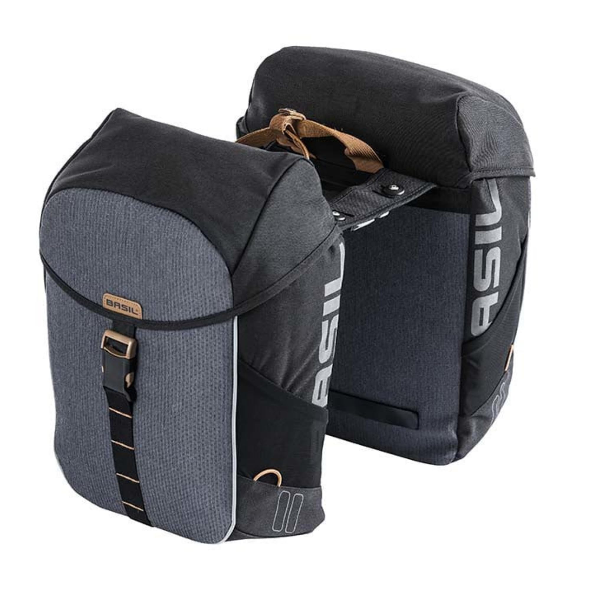 Miles Double Bag MIK 32 Litre Backpack - Waterproof Hiking & Travel Backpack for Outdoor Adventures, Gym & Daily Commute - Black Slate (17760)