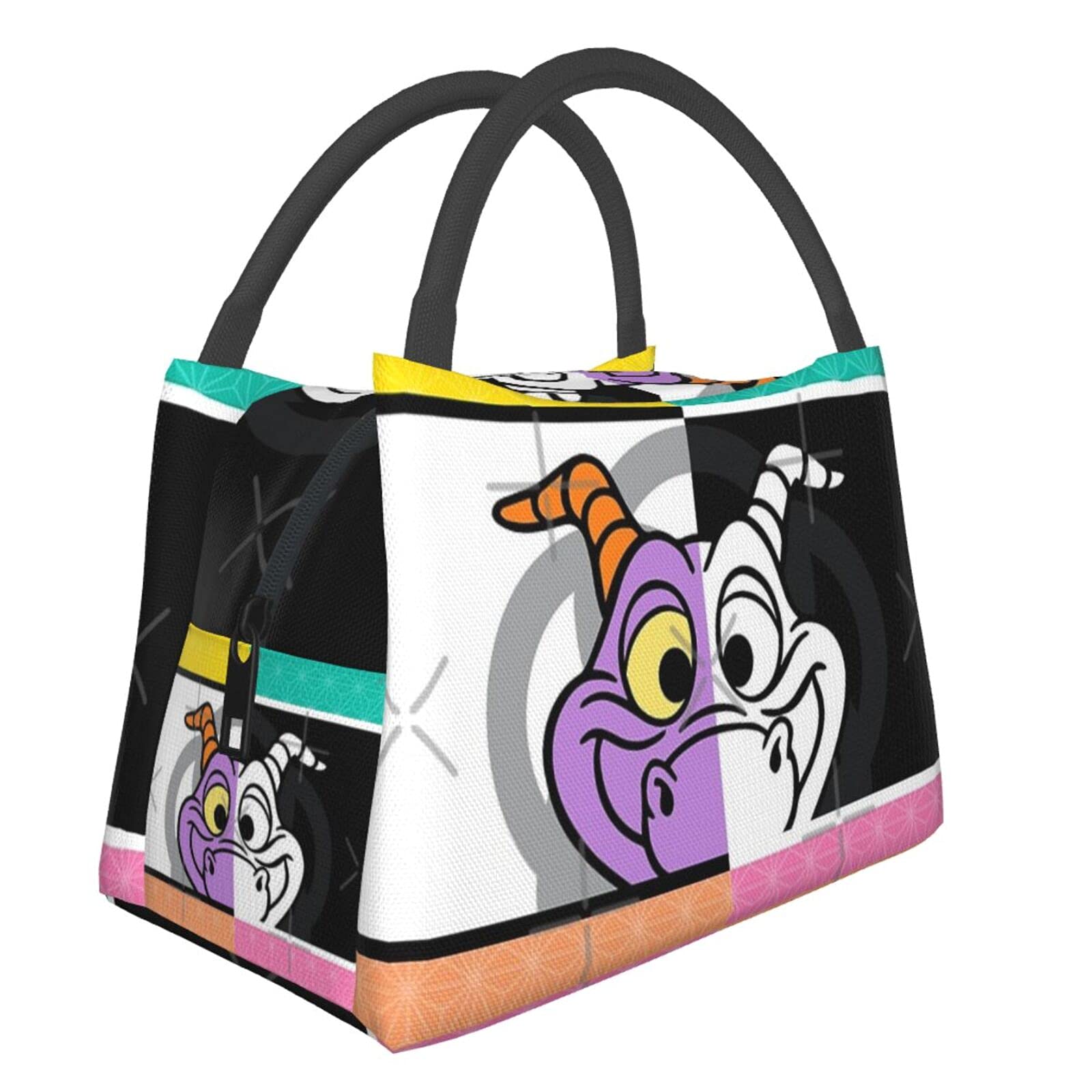 JIYINJI Insulated Lunch Bag - Reusable Cooler Bag for Picnics, Work & School | Leak-Proof Food Container with Liner | Perfect for Outdoor Activities, Beach Trips & Daily Commute