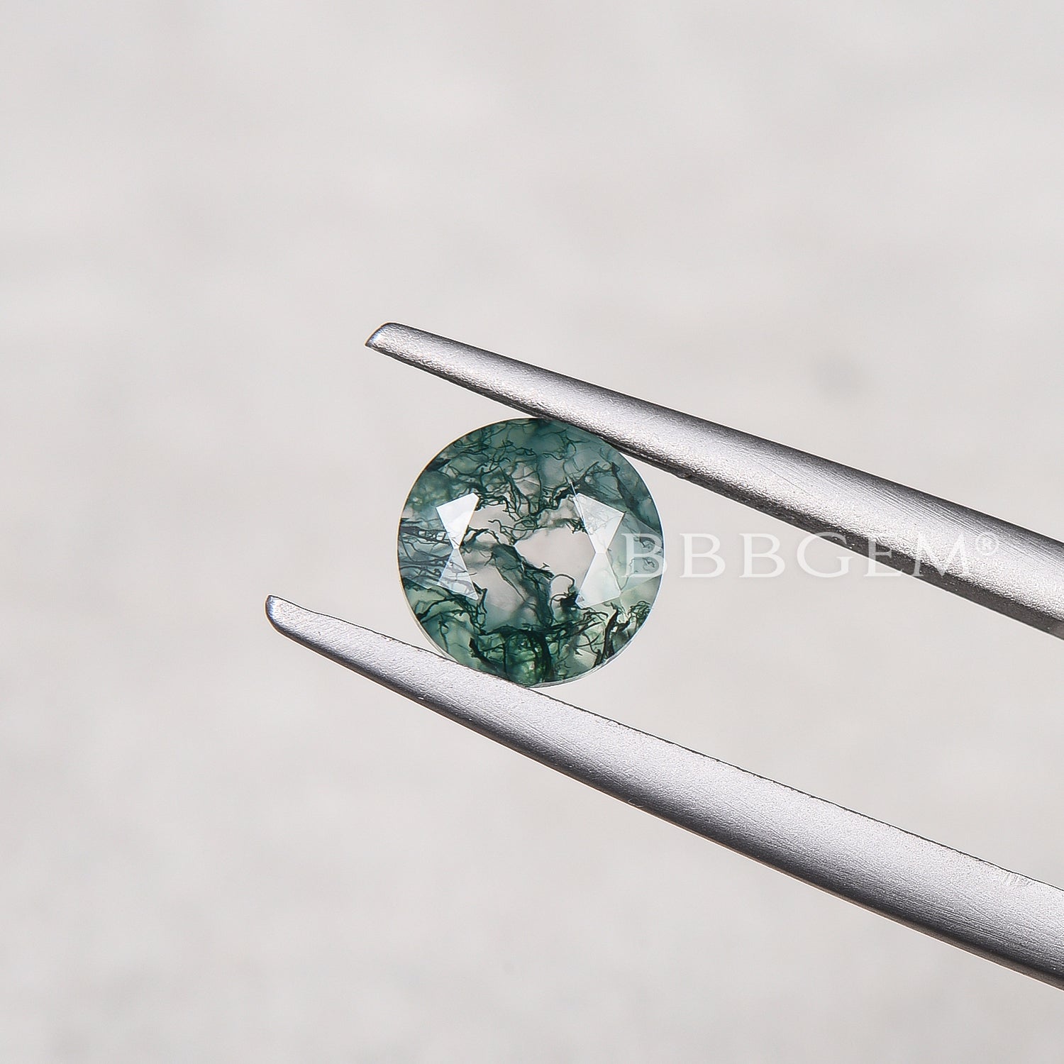 Premium Round Cut Natural Green Moss Agate Gemstone - Wholesale Bulk Lot for Jewelry Making, Healing Crystals & Spiritual Decor | High-Quality Earthy Stone for Necklaces, Rings & Home Decoration