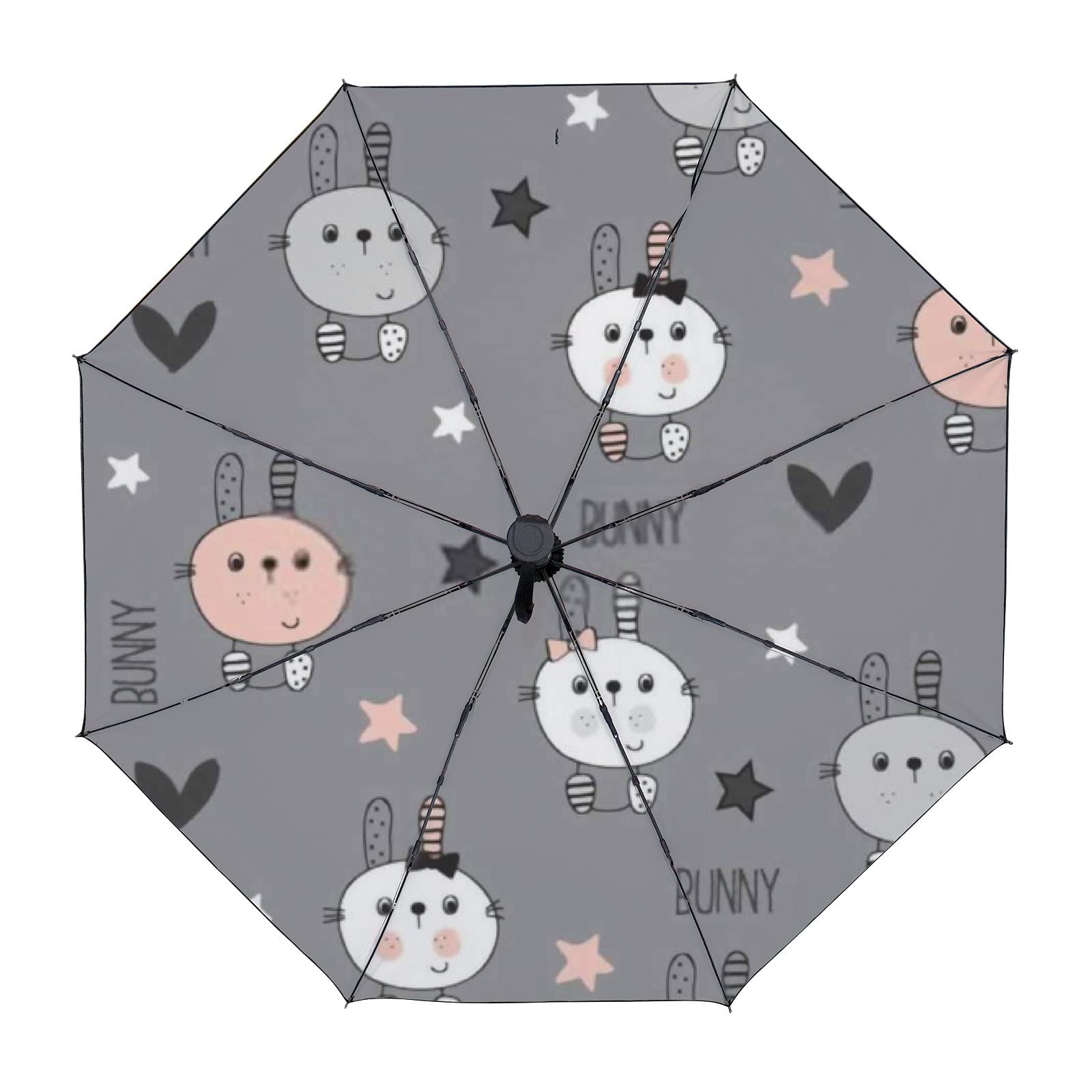 Automatic Folding Travel Umbrella - Compact Portable Waterproof Windproof Sun & Rain Protection with Carrying Case - Perfect for Commuting, Hiking, and Outdoor Adventures