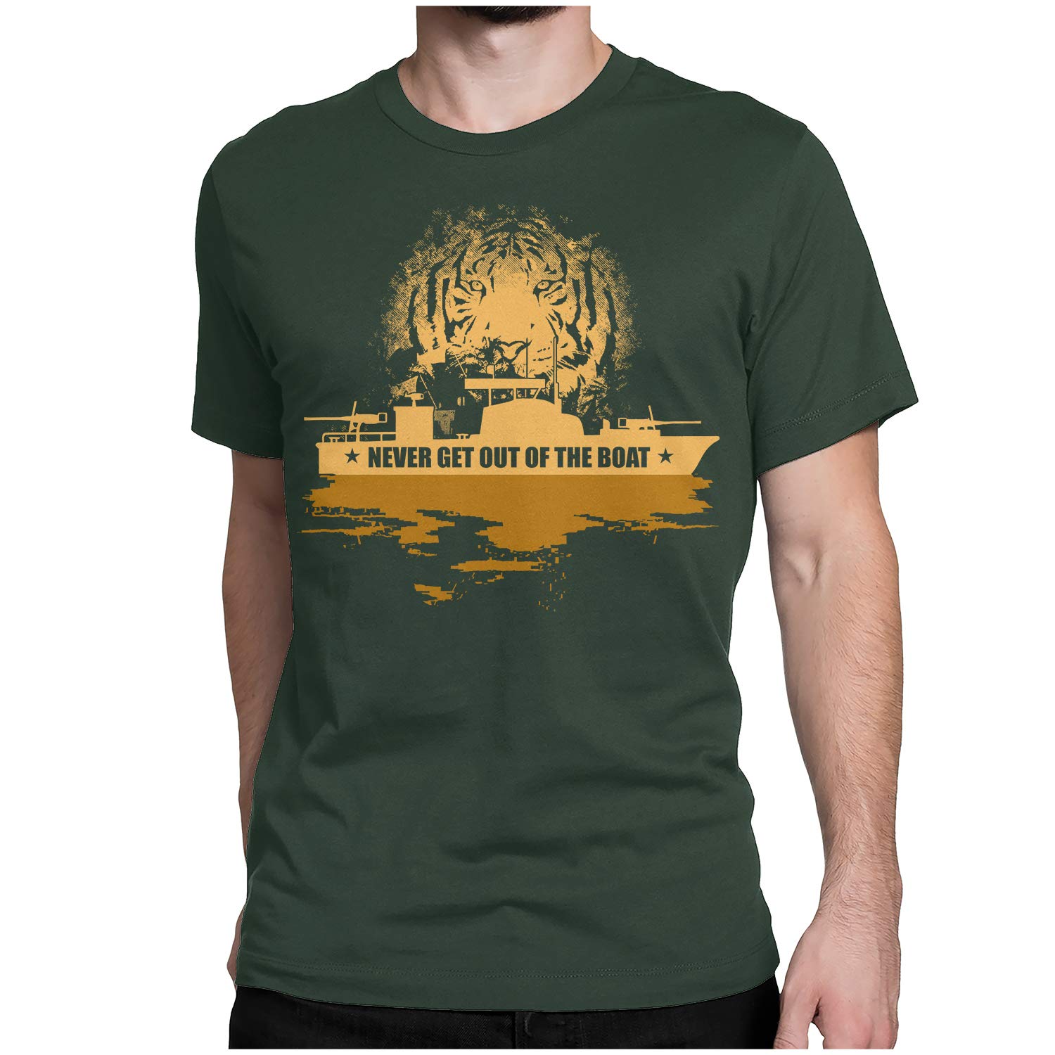 Apocalypse Now Never Get Out of The Boat Vintage Movie Quote T-Shirt - Classic Film Fan Gift & Casual Wear