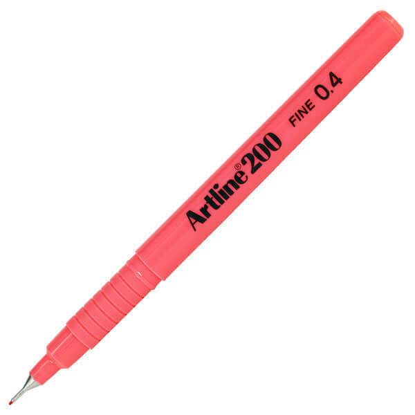 Artline 200 Fineliner Pen Set - 0.4mm Ultra Fine Tip Black Ink Markers for Drawing, Sketching & Note Taking - Perfect for Artists, Students & Office Use