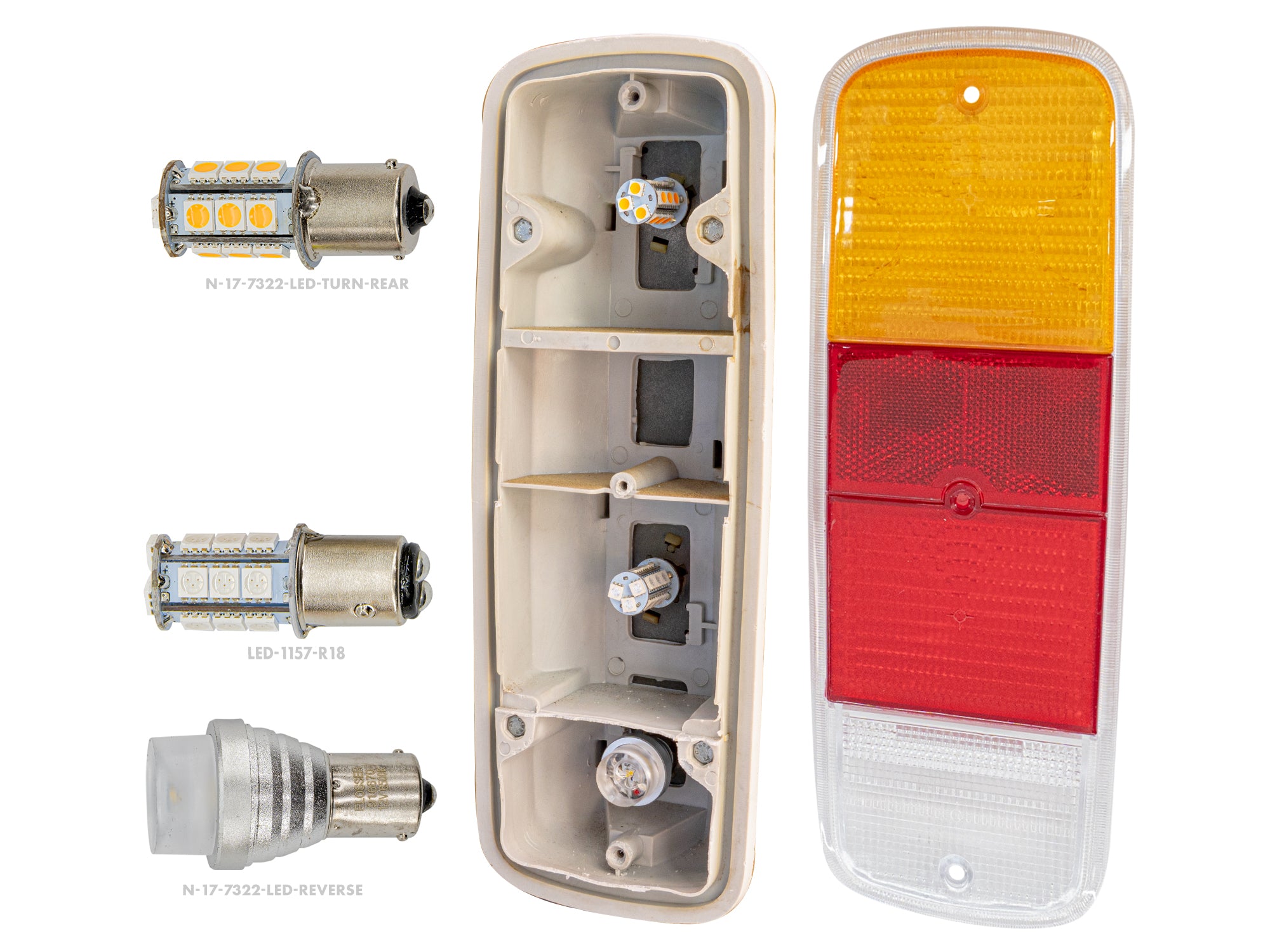 High Brightness LED Exterior Light Bulb Kit for Buses - Durable, Energy-Efficient Lighting Solution for School Buses, Shuttles & Commercial Vehicles