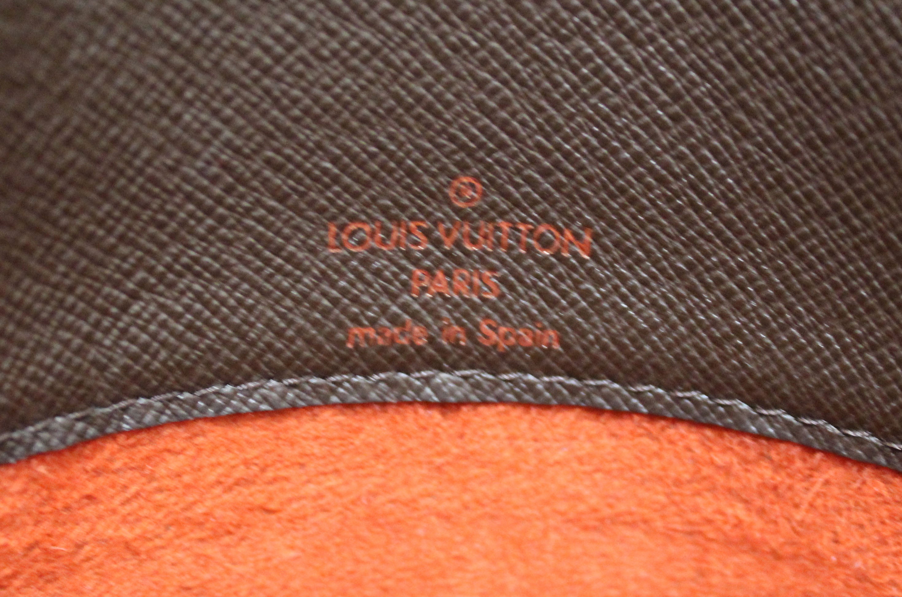 Authentic Louis Vuitton Damier Ebene Musette Tango Crossbody Shoulder Bag for Women | Luxury Designer Handbag for Work, Travel & Everyday Use