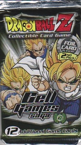 Dragon Ball Z Trading Card Game: Cell Games Saga Booster Pack - Collectible Anime Cards for TCG Battles & Tournaments