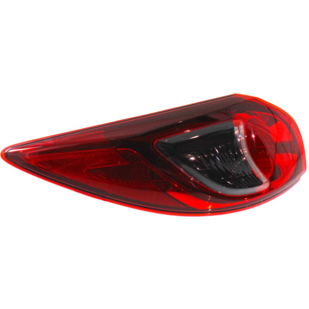 Mazda CX-5 2013-2016 Driver Side Tail Light Assembly - CAPA Certified Replacement for MA2804111/MA2804111C | OEM Part Numbers 615343538051 & KD3351160C | Perfect for Car Repair & Night Driving Safety