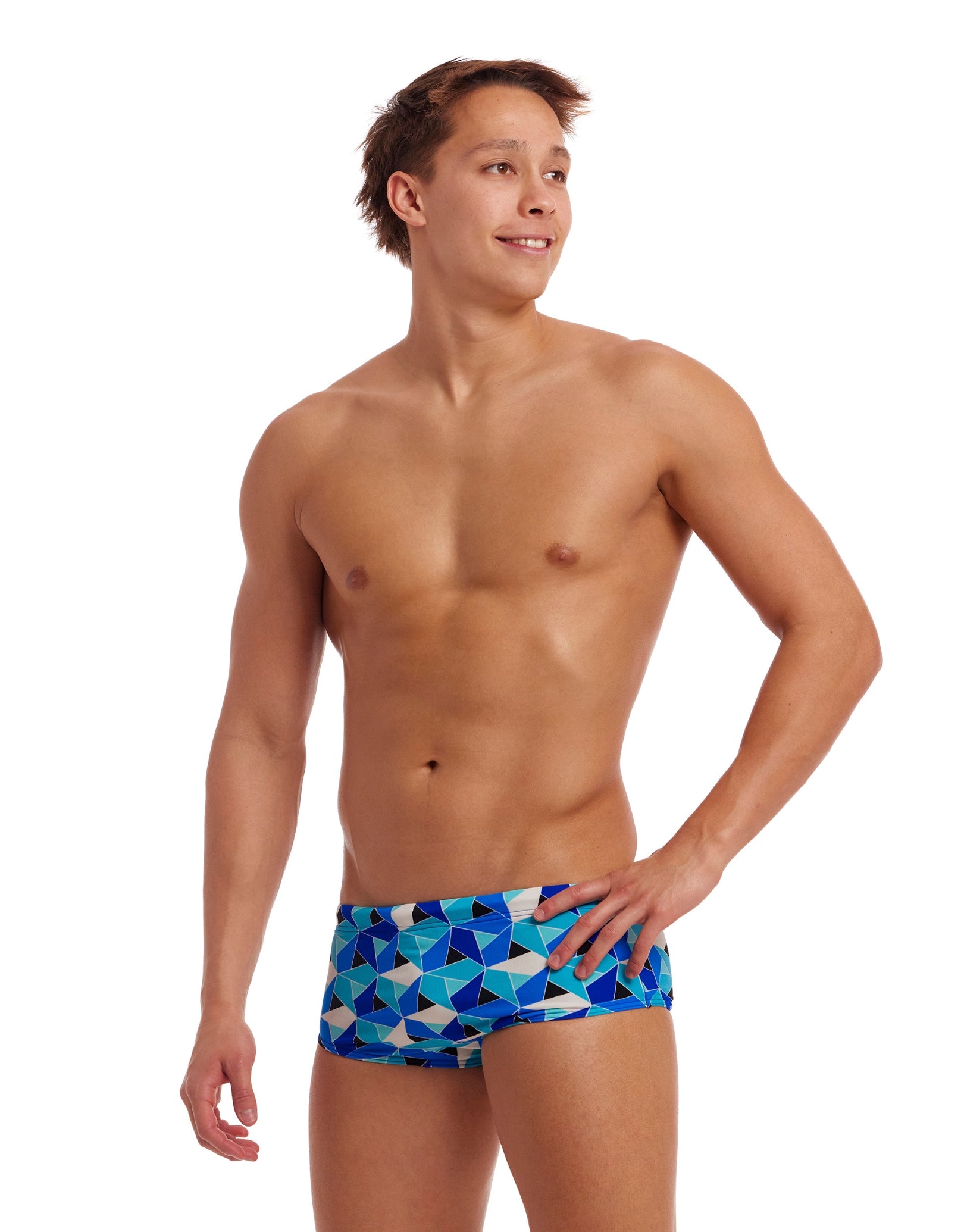 Premium Tetra Tonic Sidewinder Swim Trunks for Men - Quick Dry, UV Protection, Comfortable Beach Shorts - Perfect for Swimming, Surfing & Summer Vacations