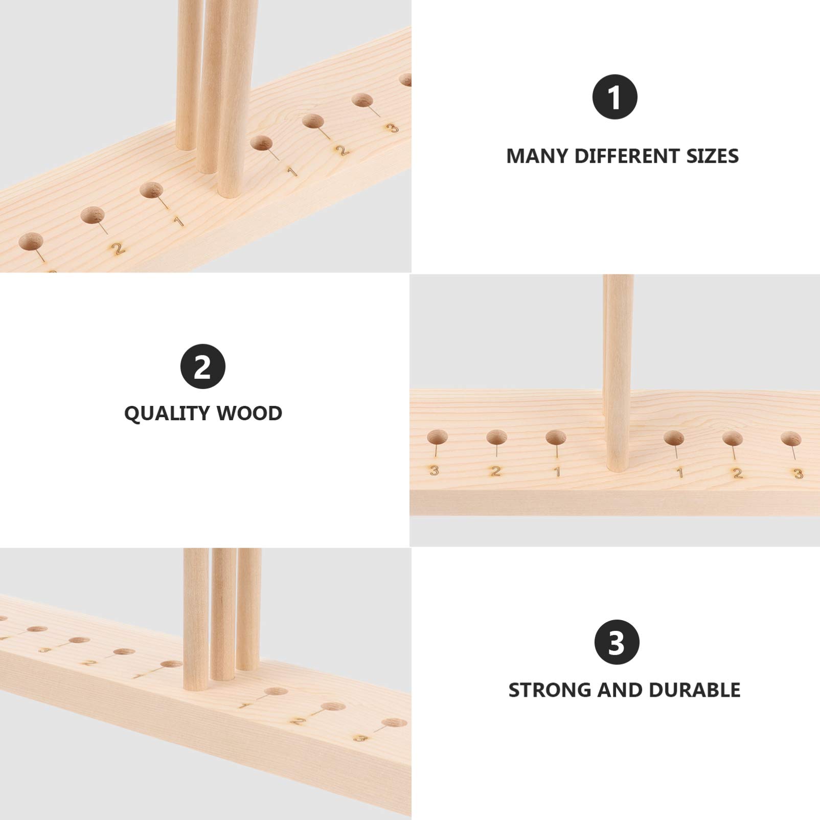 Wooden Bow Maker Tool - Handcrafted Wooden Ribbon & Bowknot Maker for DIY Wreaths, Gift Wrapping, and Craft Projects - Perfect for Large Bows and Holiday Decorations