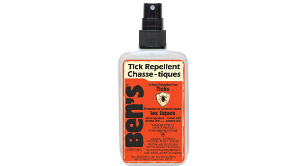 Ben's Tick Repellent Pump Spray - 100ml Natural Bug Spray for Humans & Pets | Outdoor Protection for Hiking, Camping & Gardening