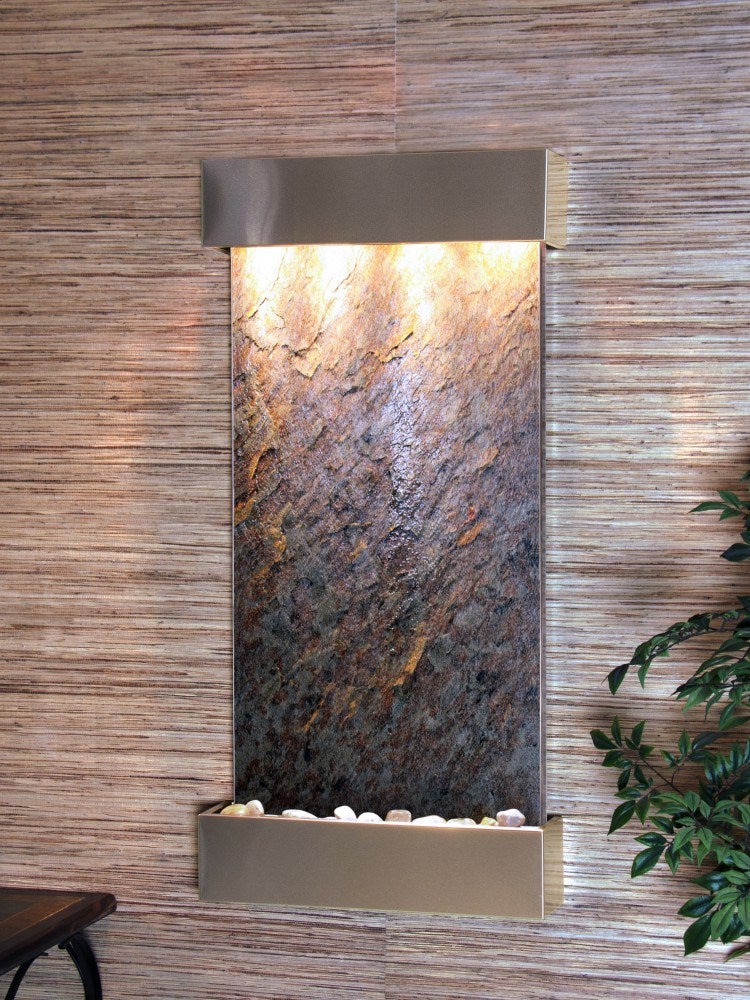 Adagio Whispering Creek WCS2012 Stainless Steel Green Featherstone - Perfect for Kitchen, Bathroom & Outdoor Decor