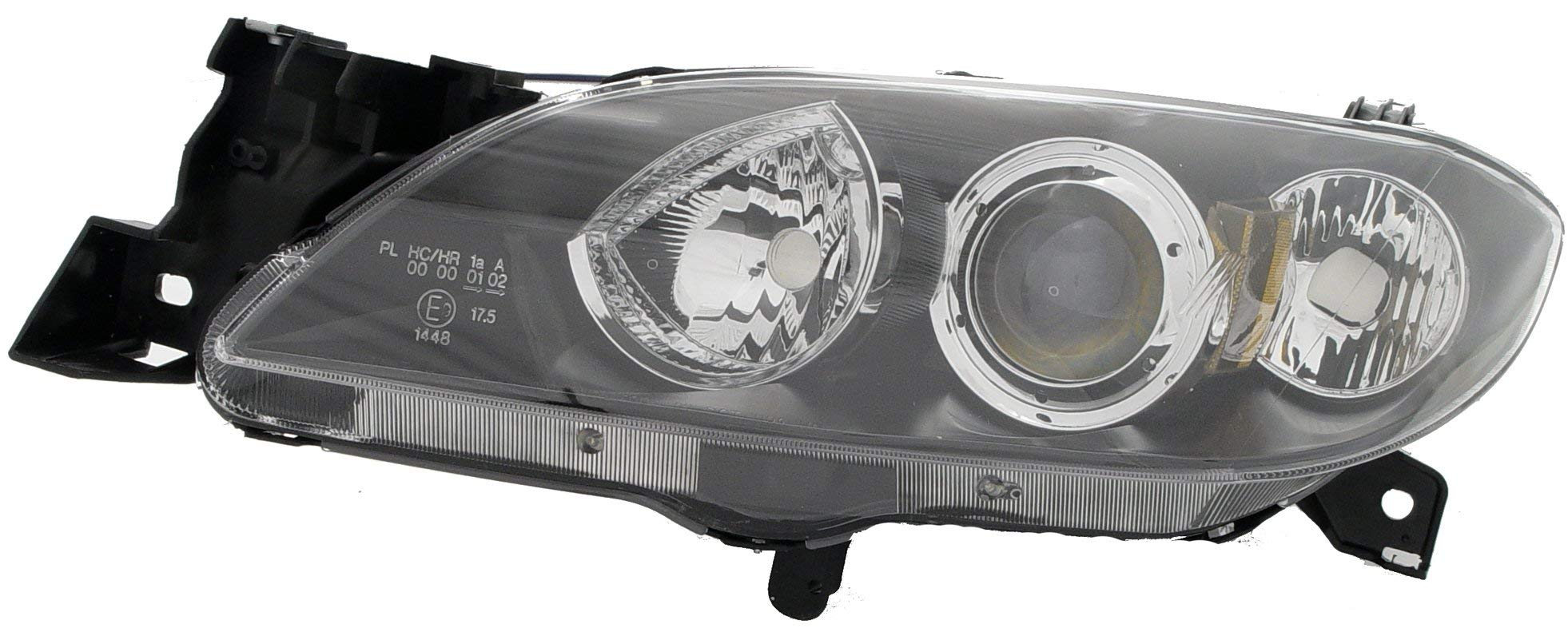 Dorman 1591069 Driver Side Headlight Assembly - Compatible with Select Mazda Models | Perfect Replacement for Mazda 3, CX-5, CX-9 | Enhances Night Driving Safety & Visibility