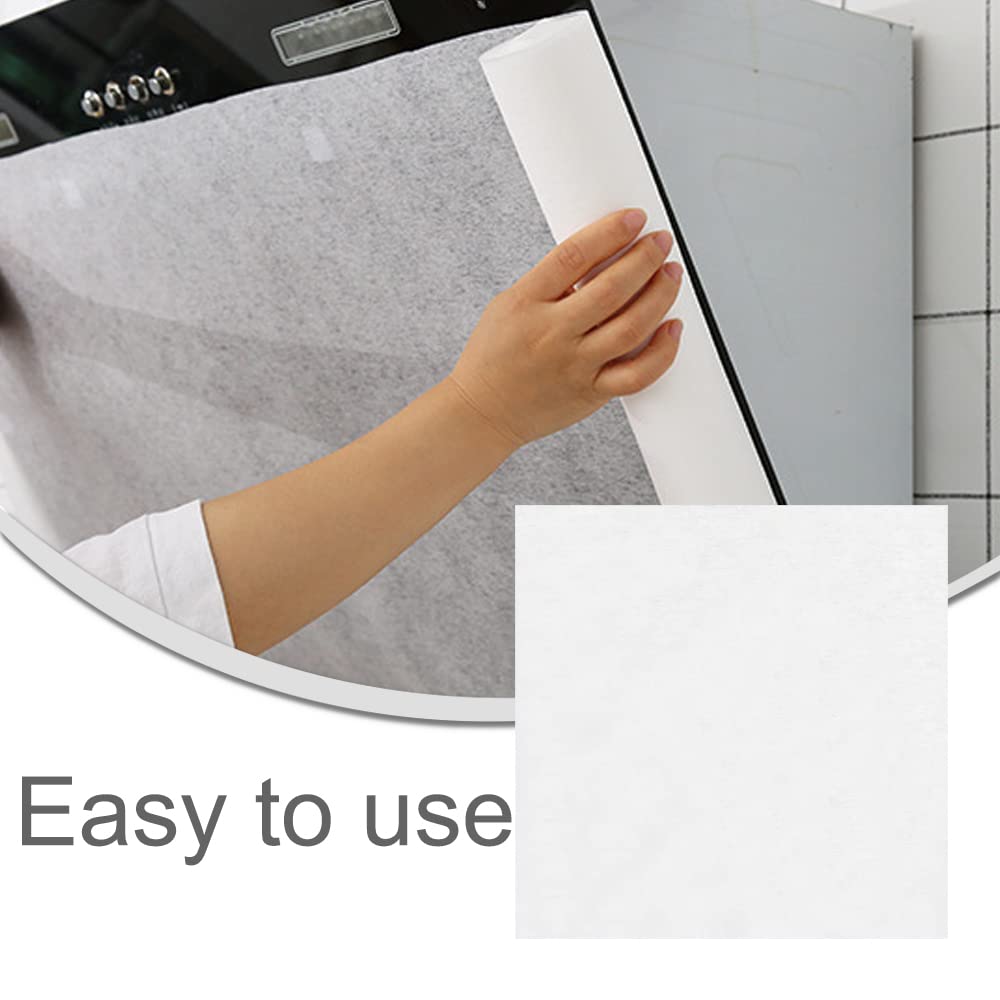 24 Pcs Cooker Hood Grease Filters - Kitchen Odor & Oil Filter for Stove Ventilation