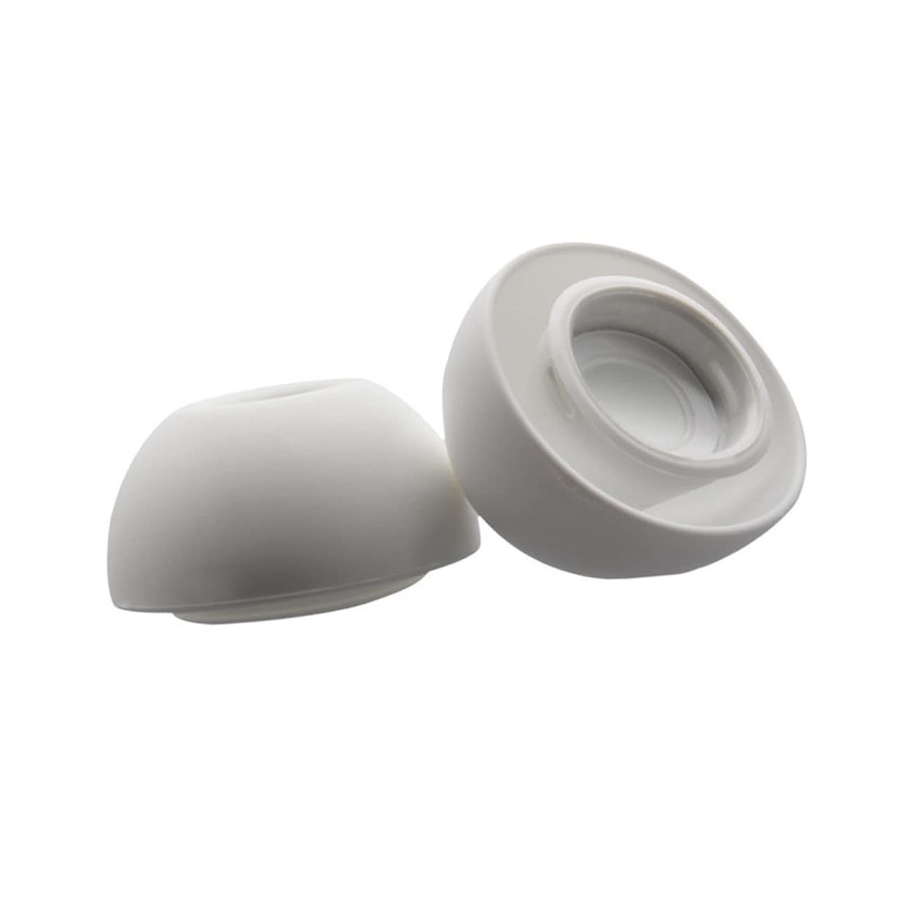 KOMBIUDA Earphone Caps - 1 Pair Silicone Ear Plugs & Headphone Case, Eartips for Makeup Plate, Blush Pro Small - Perfect for Travel, Gym & Noise Isolation