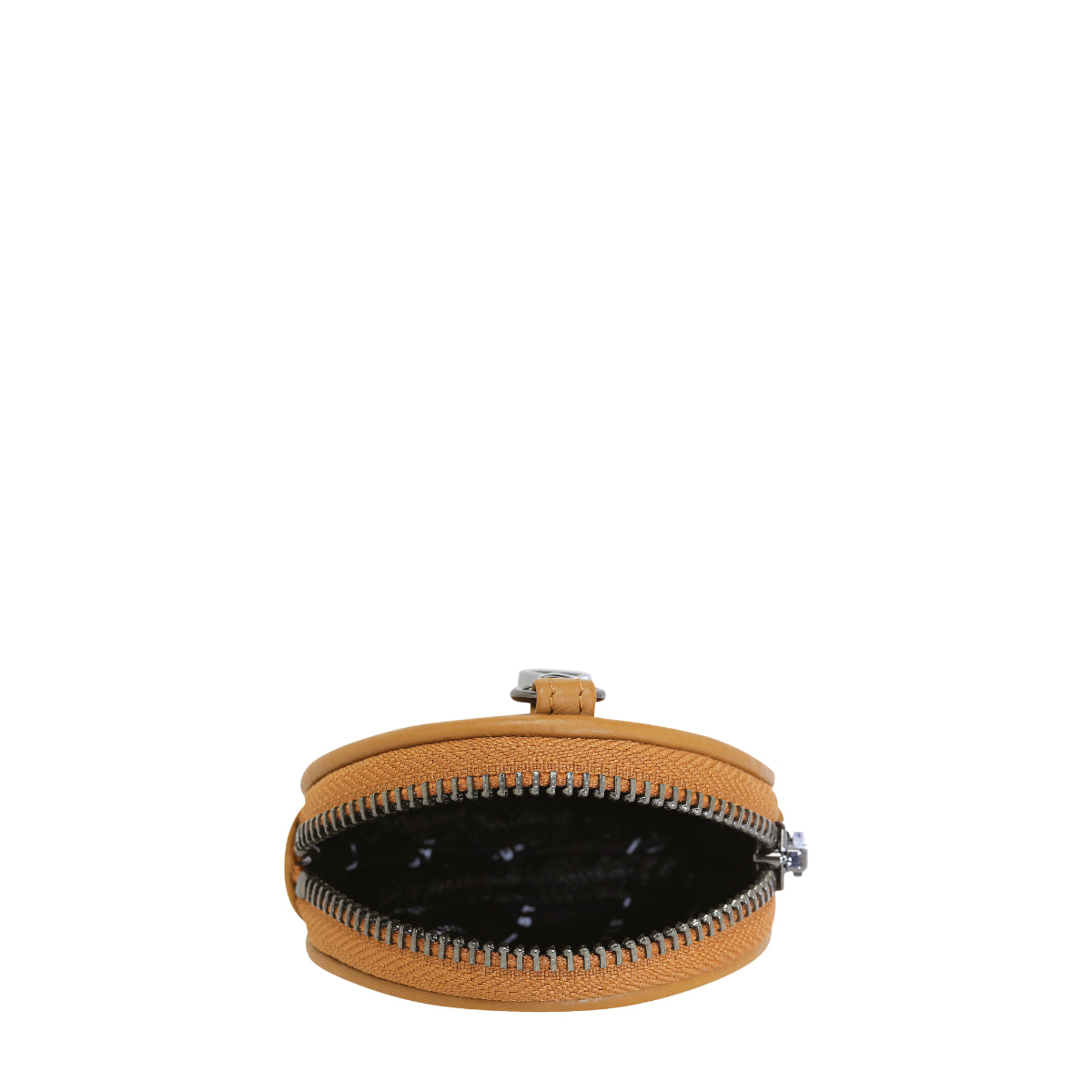 STATUS ANXIETY Go With Me Leather Zip Around Coin Pouch - Stylish Wallet for Travel, Shopping & Everyday Use