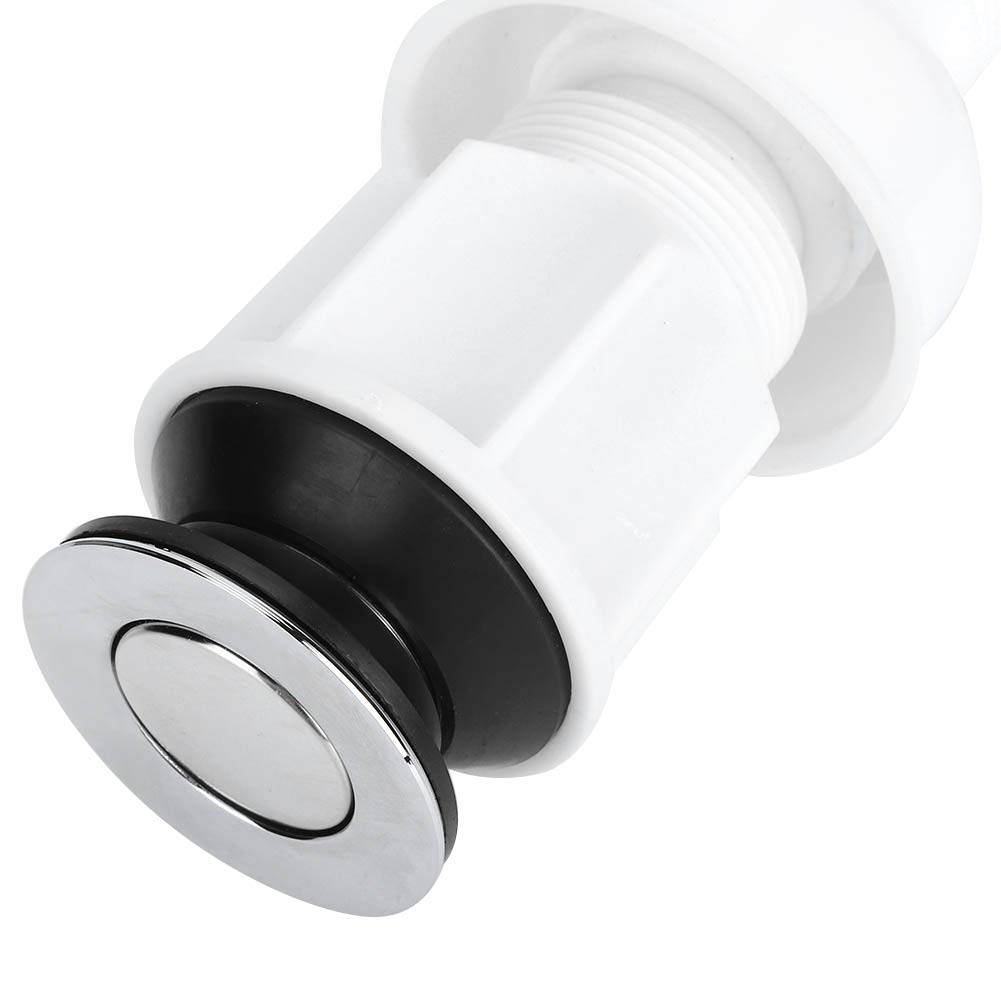 Yosoo Expandable Flexible Universal Sink Drain Pipe - Anti-Odor Kitchen Sink Fittings, Quick Installation Wash Basin S Tube Drain Pipe Extension - Perfect for Bathroom, Laundry & Kitchen Sink Drainage