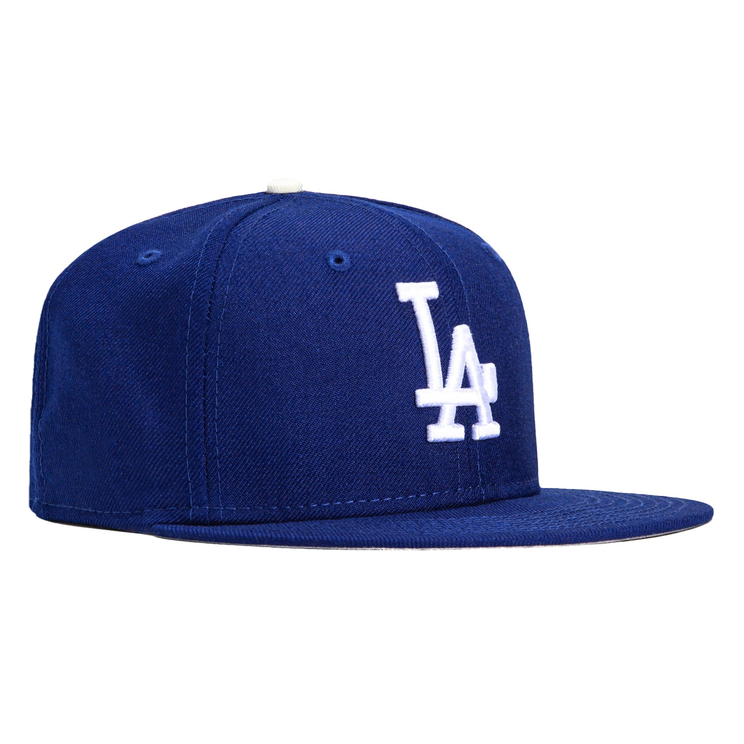 New Era 59Fifty Retro On Field Los Angeles Dodgers Baseball Cap - Royal & White Snapback Hat for Men & Women - Perfect for Baseball Games, Streetwear & Sports Fan Fashion