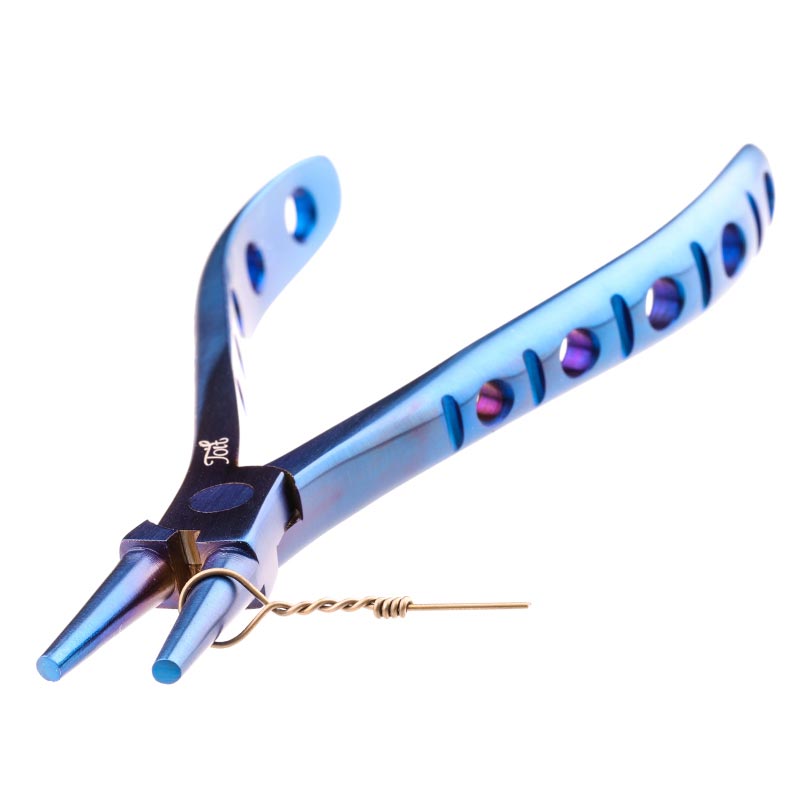 TOIT 6-Inch Round Nose Fishing Pliers - Stainless Steel Saltwater Fishing Tool for Cutting, Crimping & Hook Removal - Perfect for Bass, Trout & Saltwater Fishing Gear