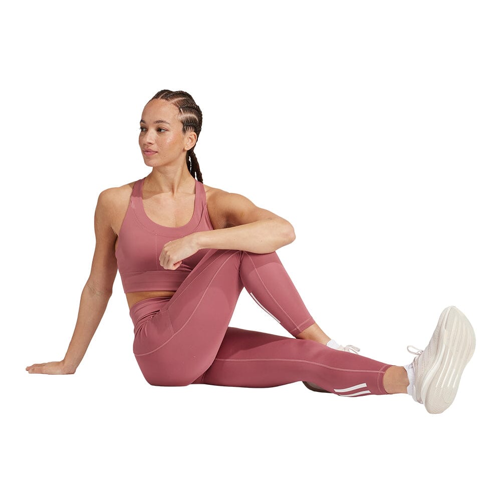 Adidas Women's Own the Run 7/8 High-Waist Yoga Leggings - Breathable Workout Pants for Running, Gym & Fitness Training