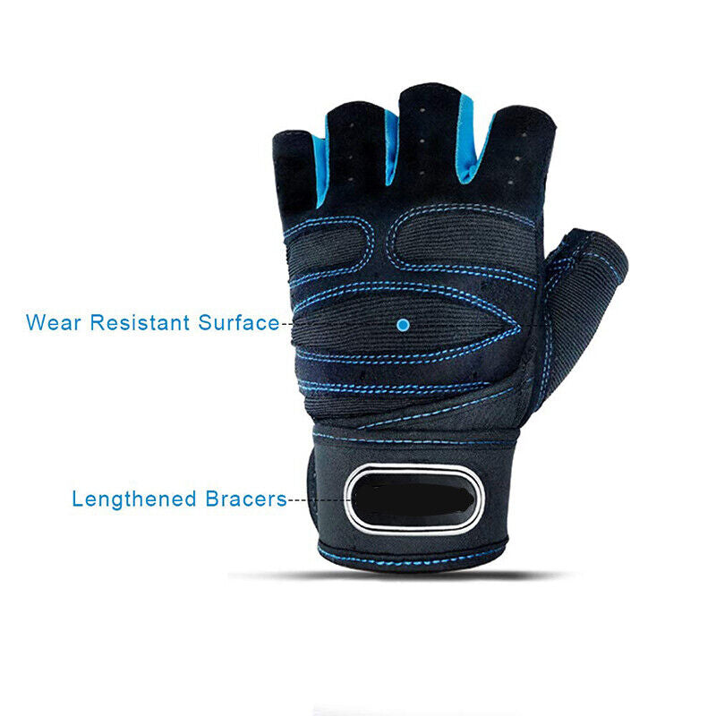 Weight Lifting Gloves for Men & Women - Breathable Gym Gloves with Wrist Support for Weight Training, CrossFit & Fitness Workouts - Perfect for Gym, Home Workouts & Strength Training